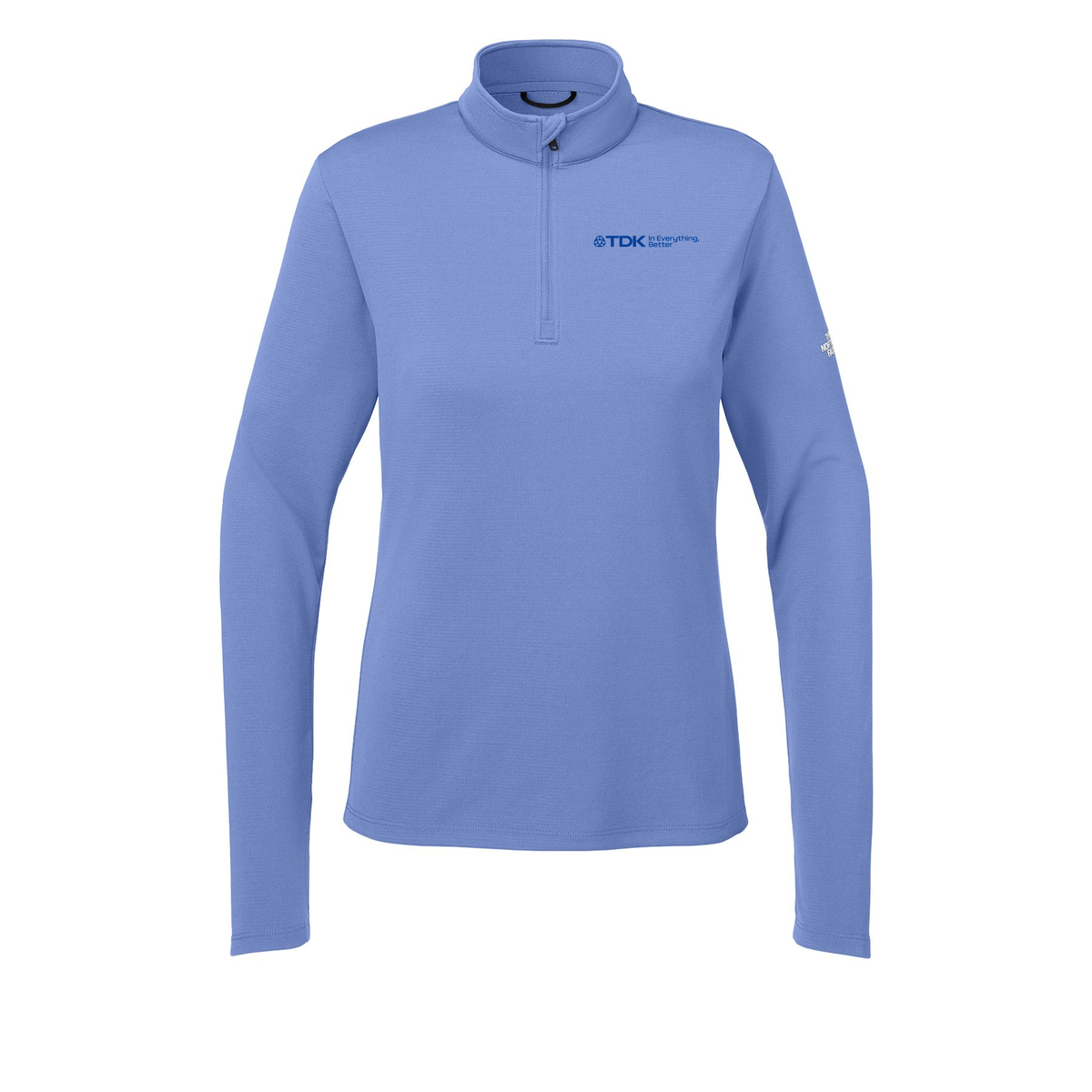 tdk-the-north-face-womens-ambition-14-zip-embroidery-leftchest-NF0A8ENQ-deepperiwinkle-flat-front