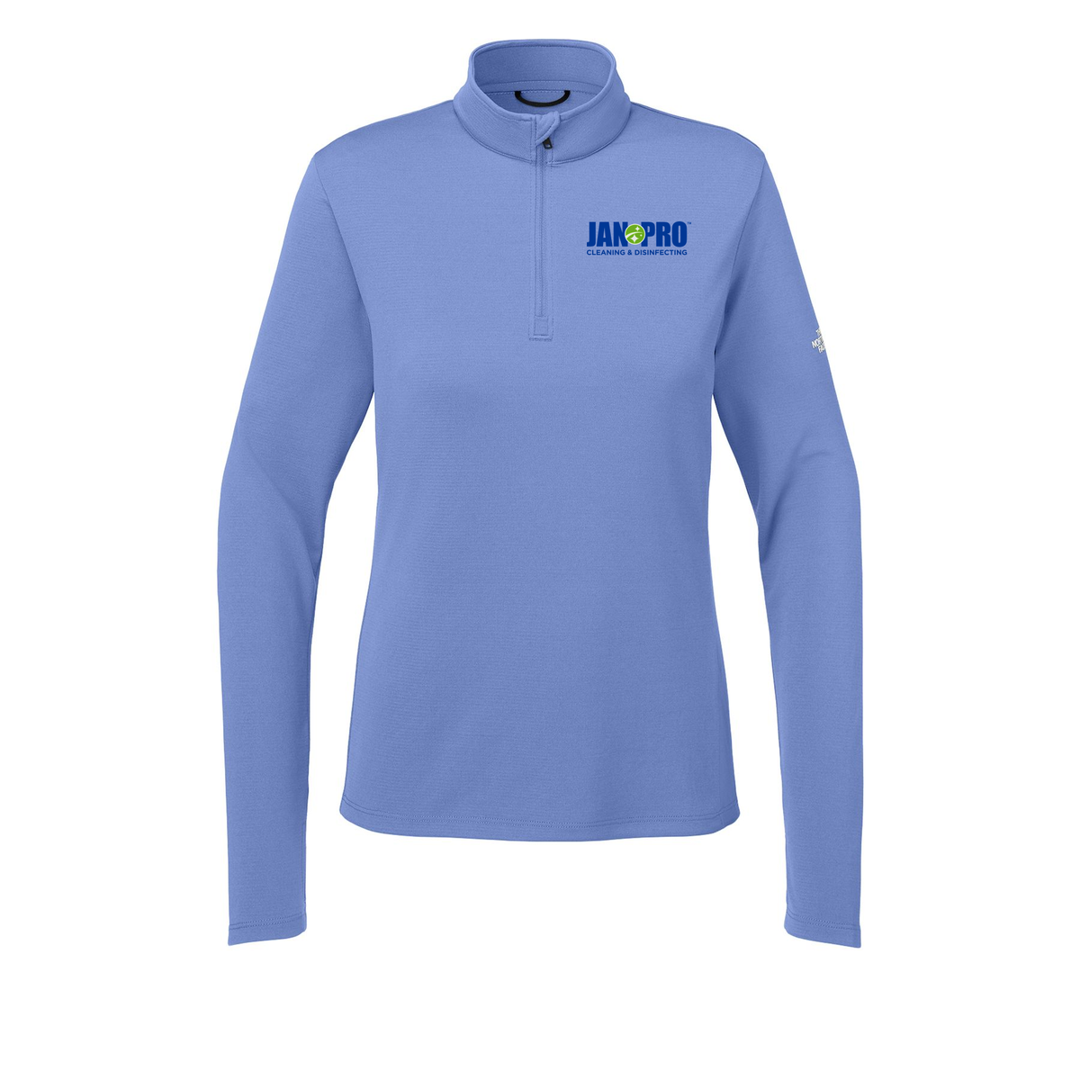 jan-pro-the-north-face-womens-ambition-14-zip-embroidery-leftchest-NF0A8ENQ-deepperiwinkle-flat-front