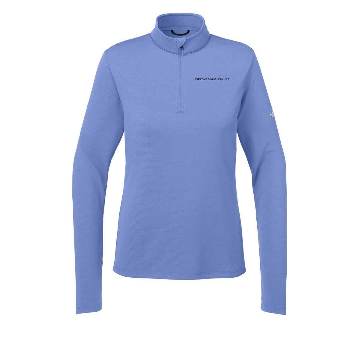 creativedining-the-north-face-womens-ambition-14-zip-embroidery-leftchest-NF0A8ENQ-deepperiwinkle-flat-front