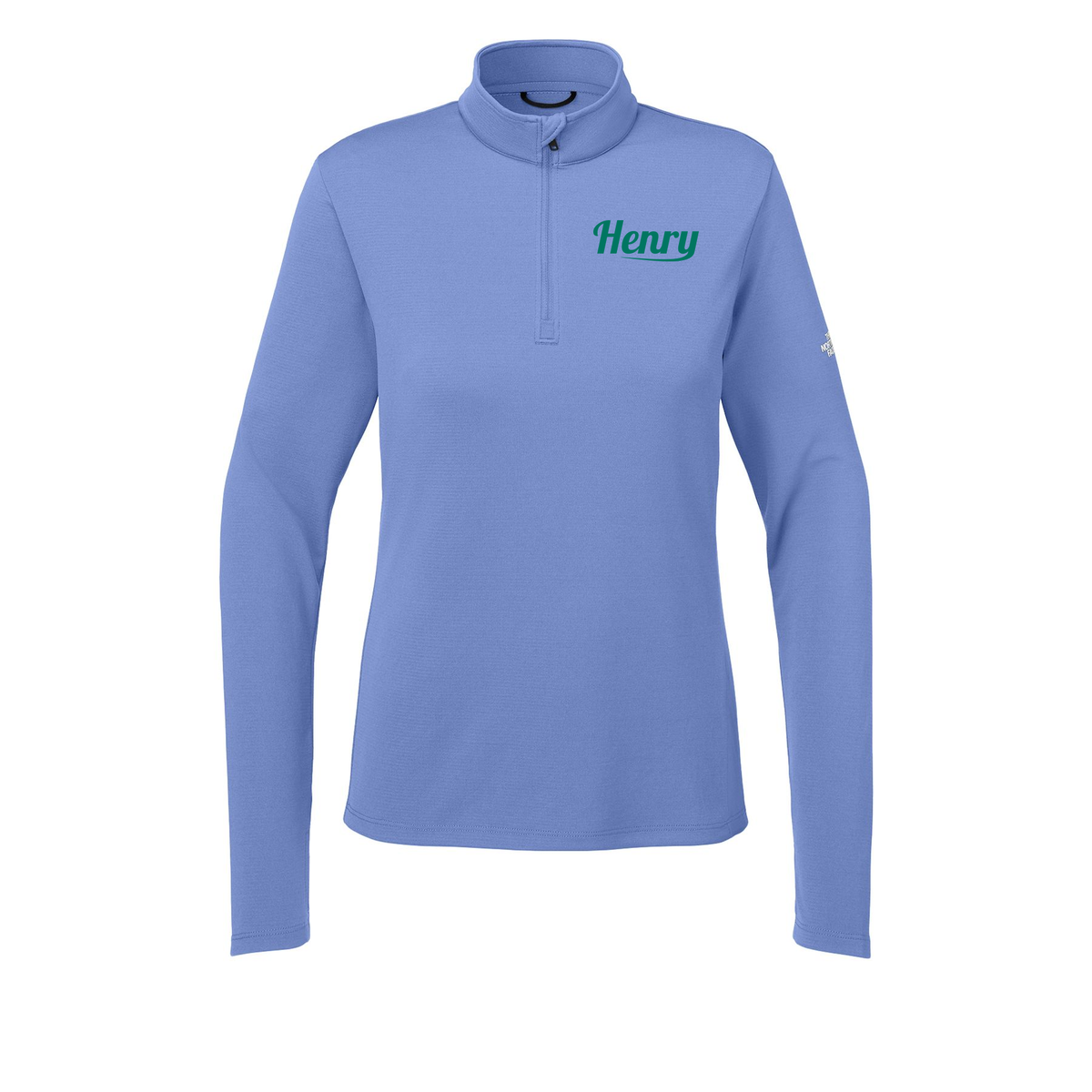 henrymeds-the-north-face-womens-ambition-14-zip-embroidery-leftchest-NF0A8ENQ-deepperiwinkle-flat-front