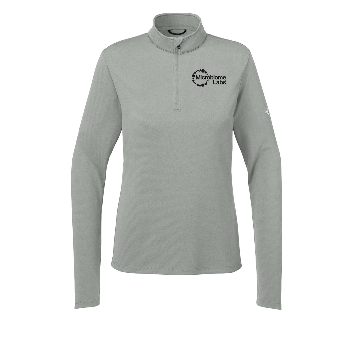 microbiomelabs-the-north-face-womens-ambition-14-zip-embroidery-leftchest-NF0A8ENQ-meldgreyheather-flat-front