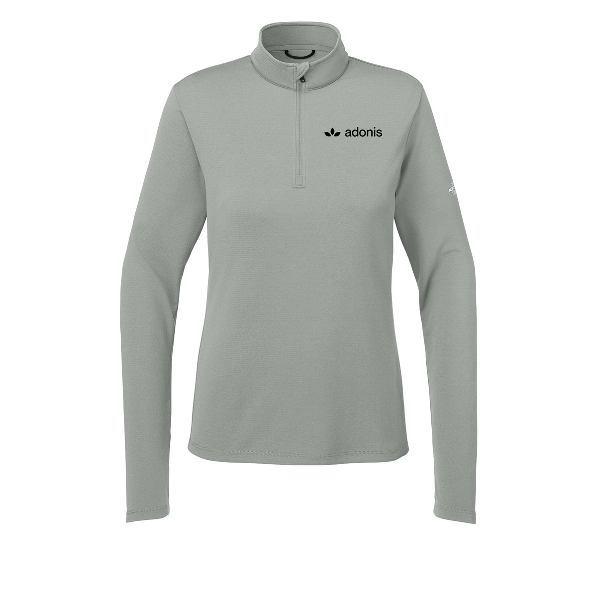 adonis-the-north-face-womens-ambition-14-zip-embroidery-leftchest-NF0A8ENQ-meldgreyheather-flat-front