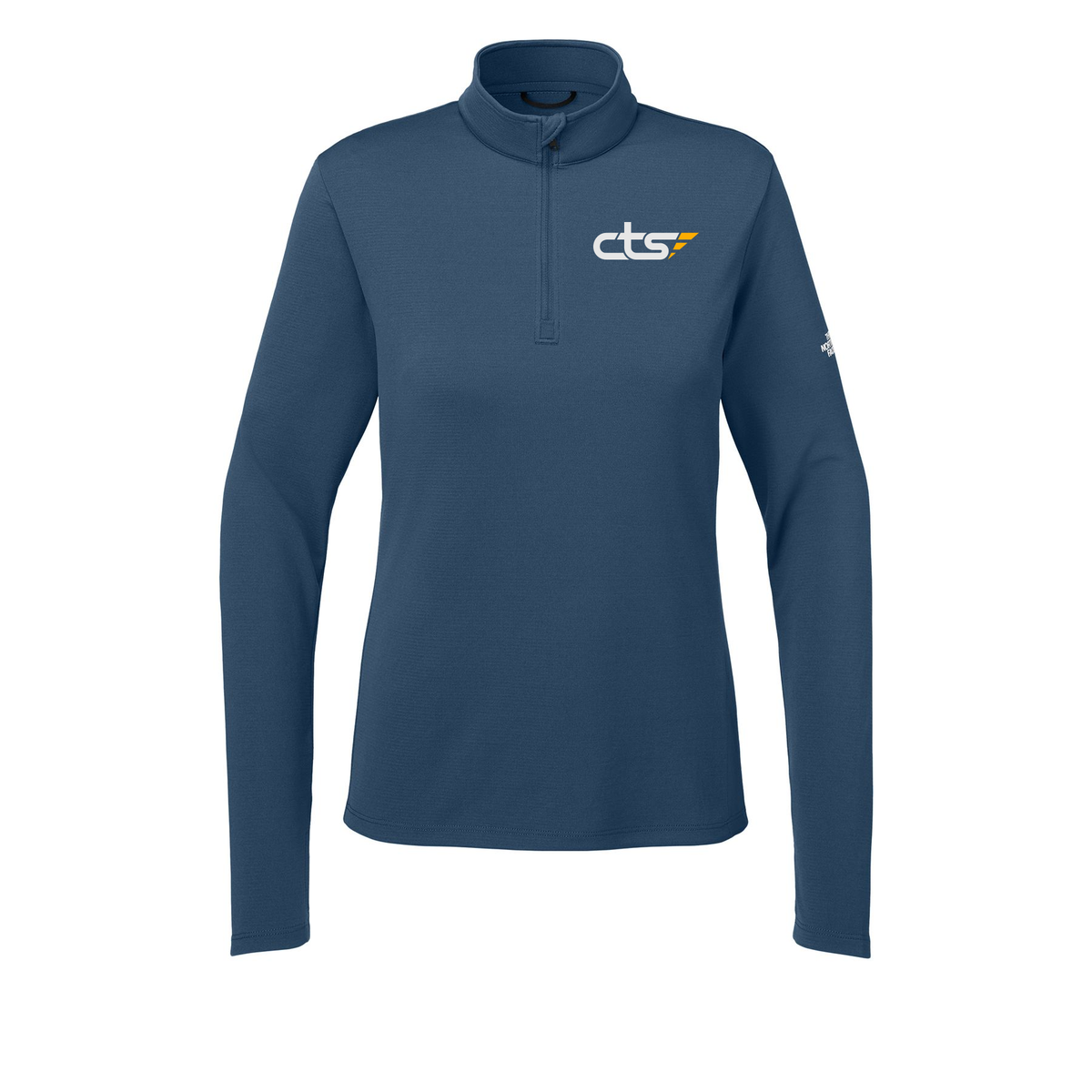 cts1-the-north-face-womens-ambition-14-zip-embroidery-leftchest-NF0A8ENQ-shadyblue-flat-front