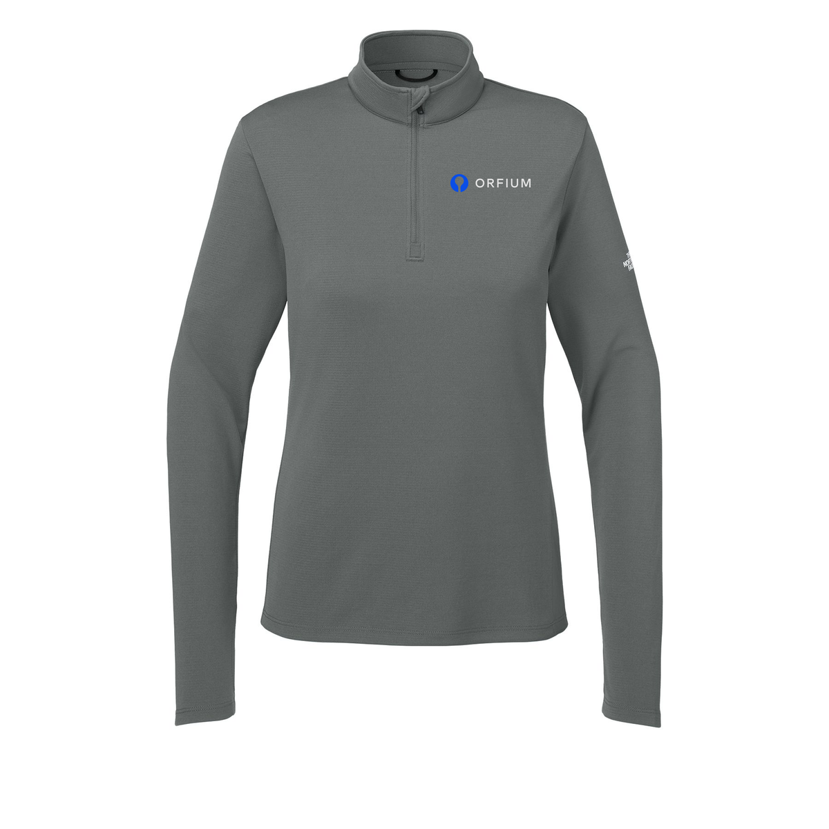 orfium-the-north-face-womens-ambition-14-zip-embroidery-leftchest-NF0A8ENQ-smokedpearlgrey-flat-front