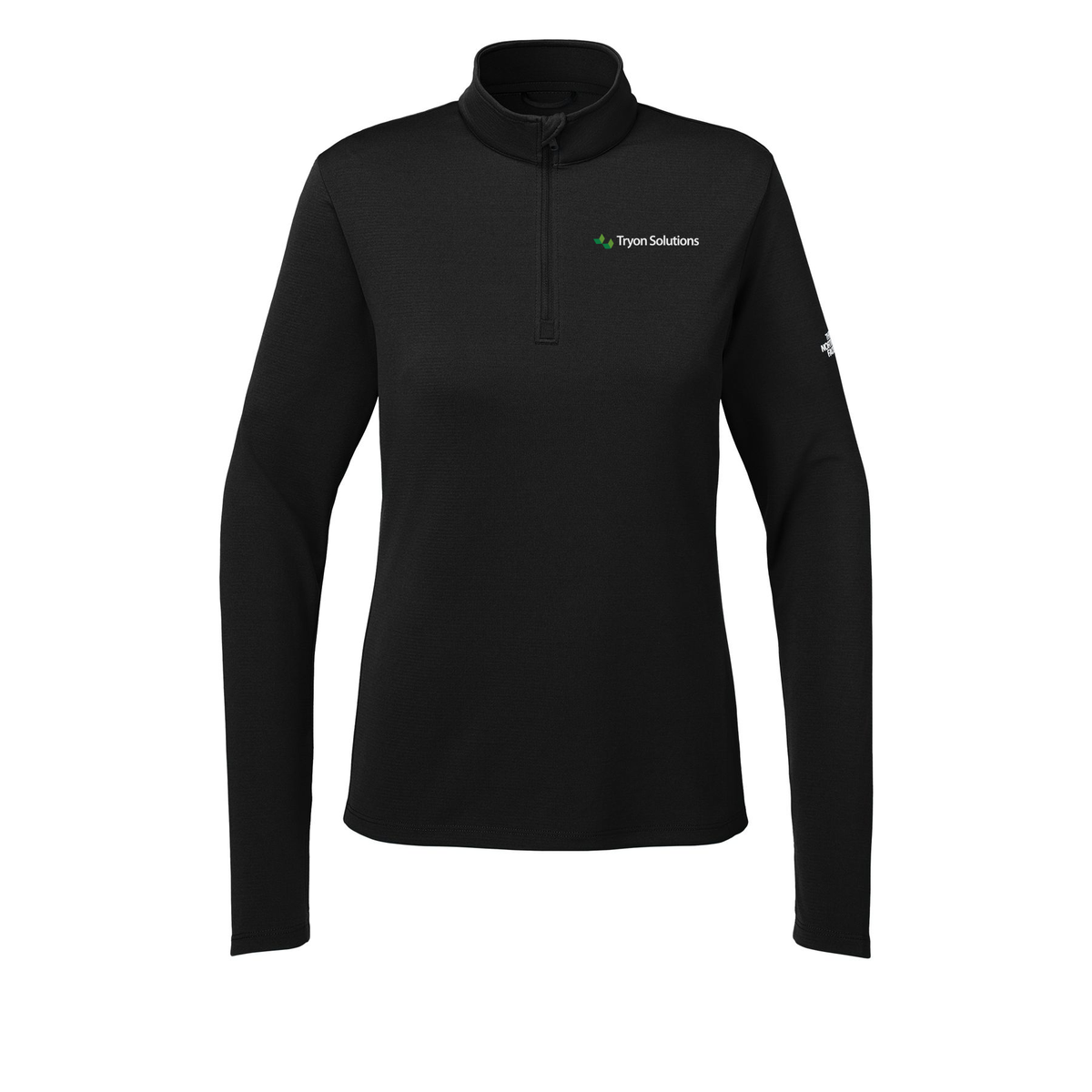 tryonsolutions-the-north-face-womens-ambition-14-zip-embroidery-leftchest-NF0A8ENQ-tnfblack-flat-front