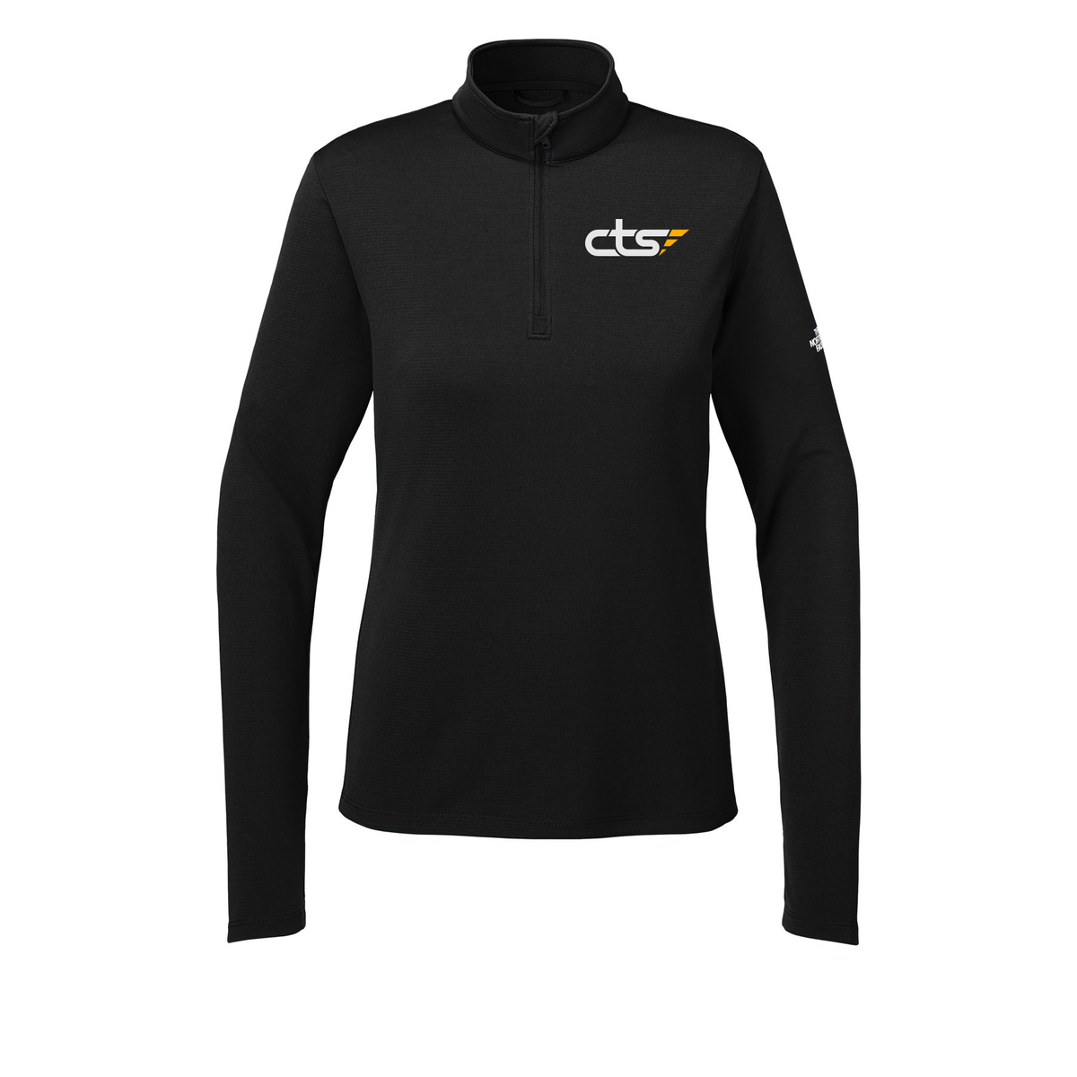 cts1-the-north-face-womens-ambition-14-zip-embroidery-leftchest-NF0A8ENQ-tnfblack-flat-front
