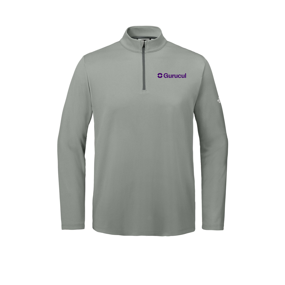 gurucul-the-north-face-ambition-14-zip-embroidery-leftchest-NF0A8ENR-meldgreyheather-flat-front