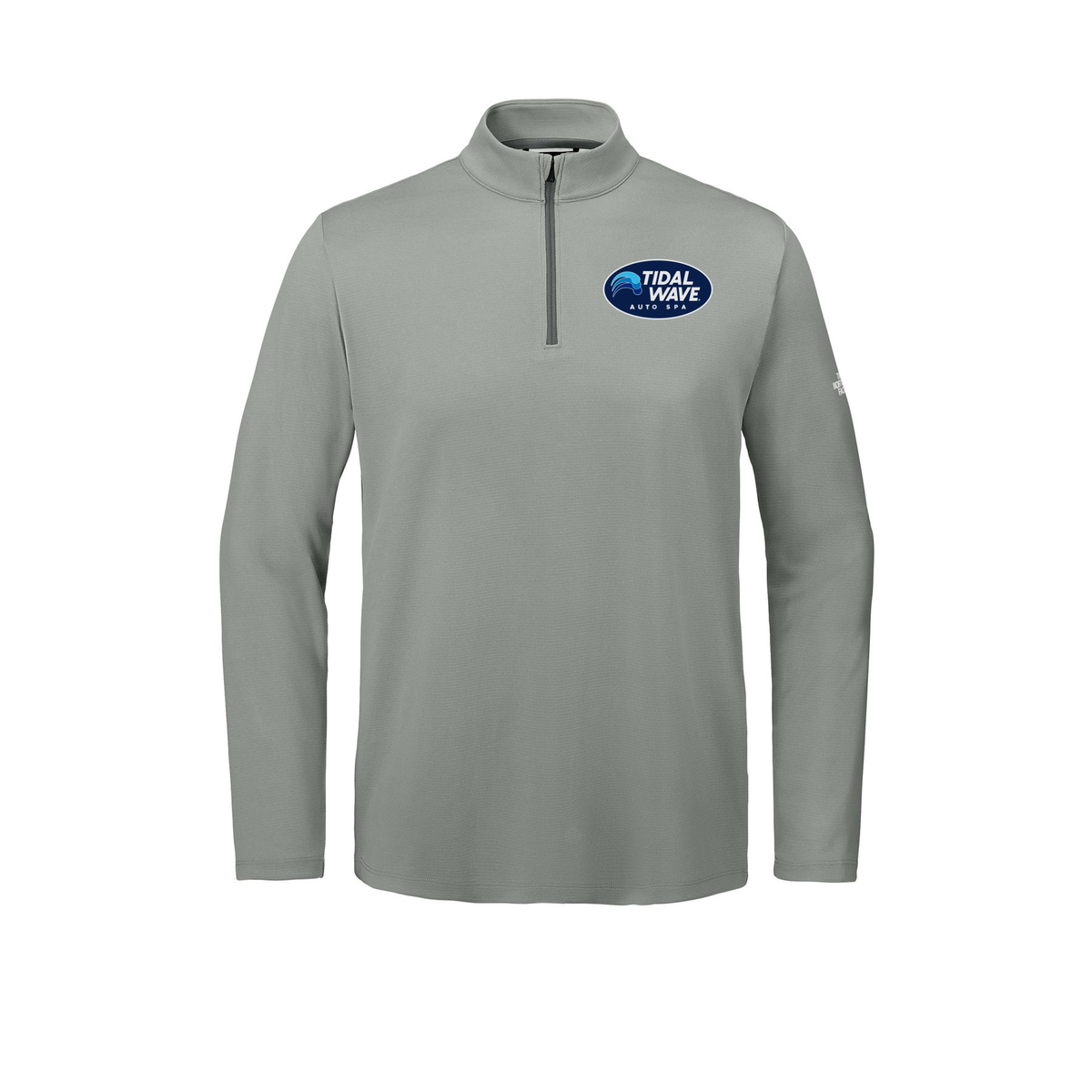 tidalwaveautospa-the-north-face-ambition-14-zip-embroidery-leftchest-NF0A8ENR-meldgreyheather-flat-front