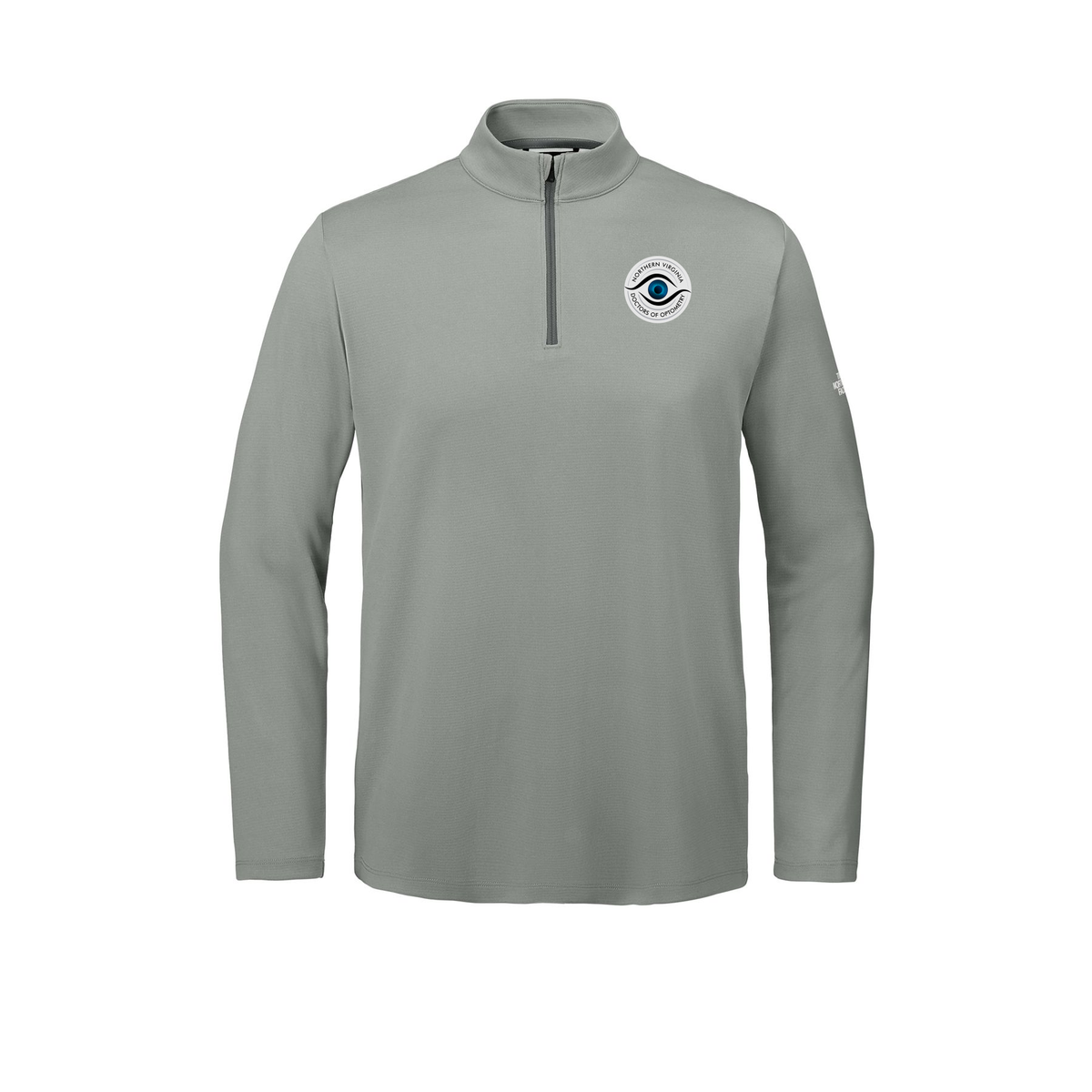novaeyedocs-the-north-face-ambition-14-zip-embroidery-leftchest-NF0A8ENR-meldgreyheather-flat-front
