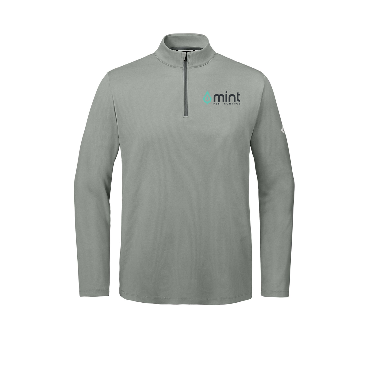 mintpest-the-north-face-ambition-14-zip-embroidery-leftchest-NF0A8ENR-meldgreyheather-flat-front