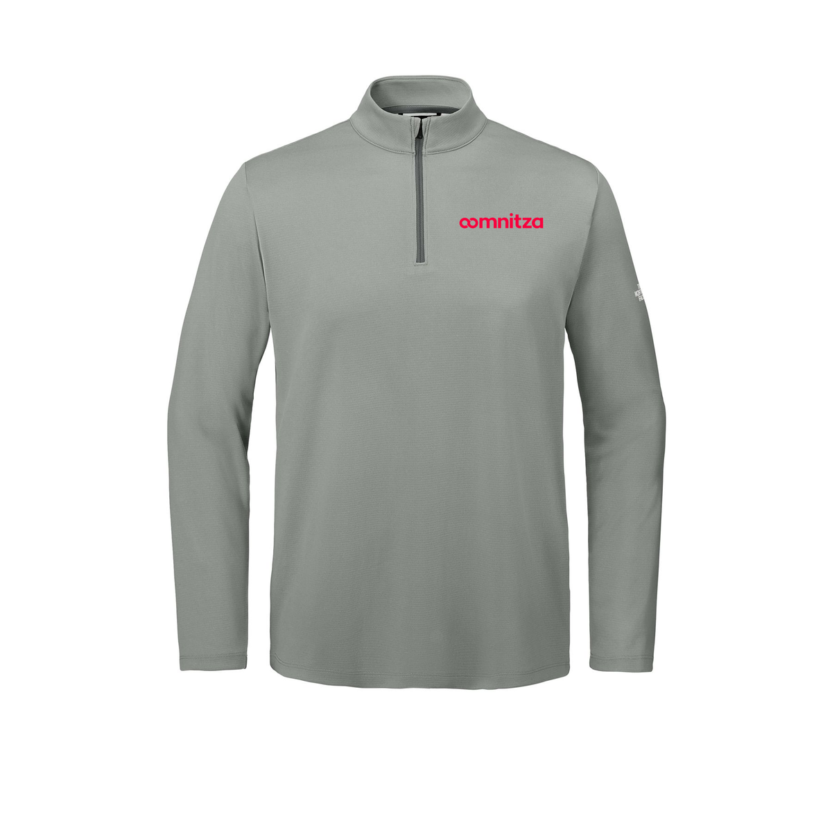oomnitza-the-north-face-ambition-14-zip-embroidery-leftchest-NF0A8ENR-meldgreyheather-flat-front