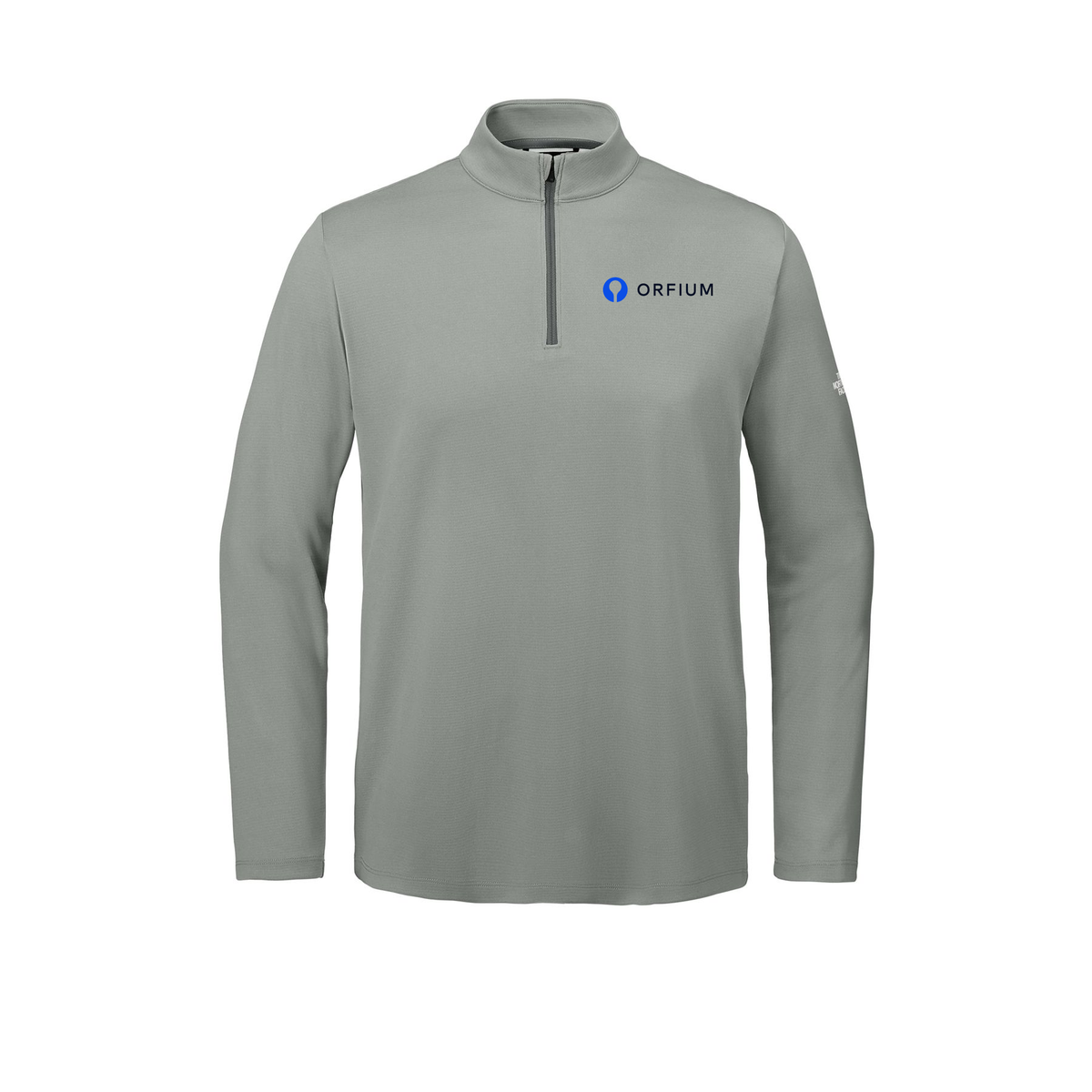 orfium-the-north-face-ambition-14-zip-embroidery-leftchest-NF0A8ENR-meldgreyheather-flat-front