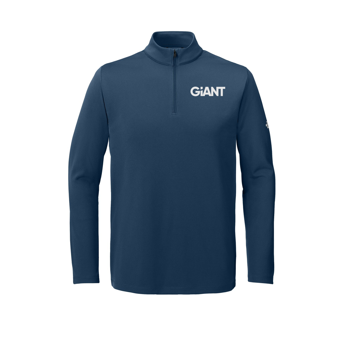 giantworldwide-the-north-face-ambition-14-zip-embroidery-leftchest-NF0A8ENR-shadyblue-flat-front