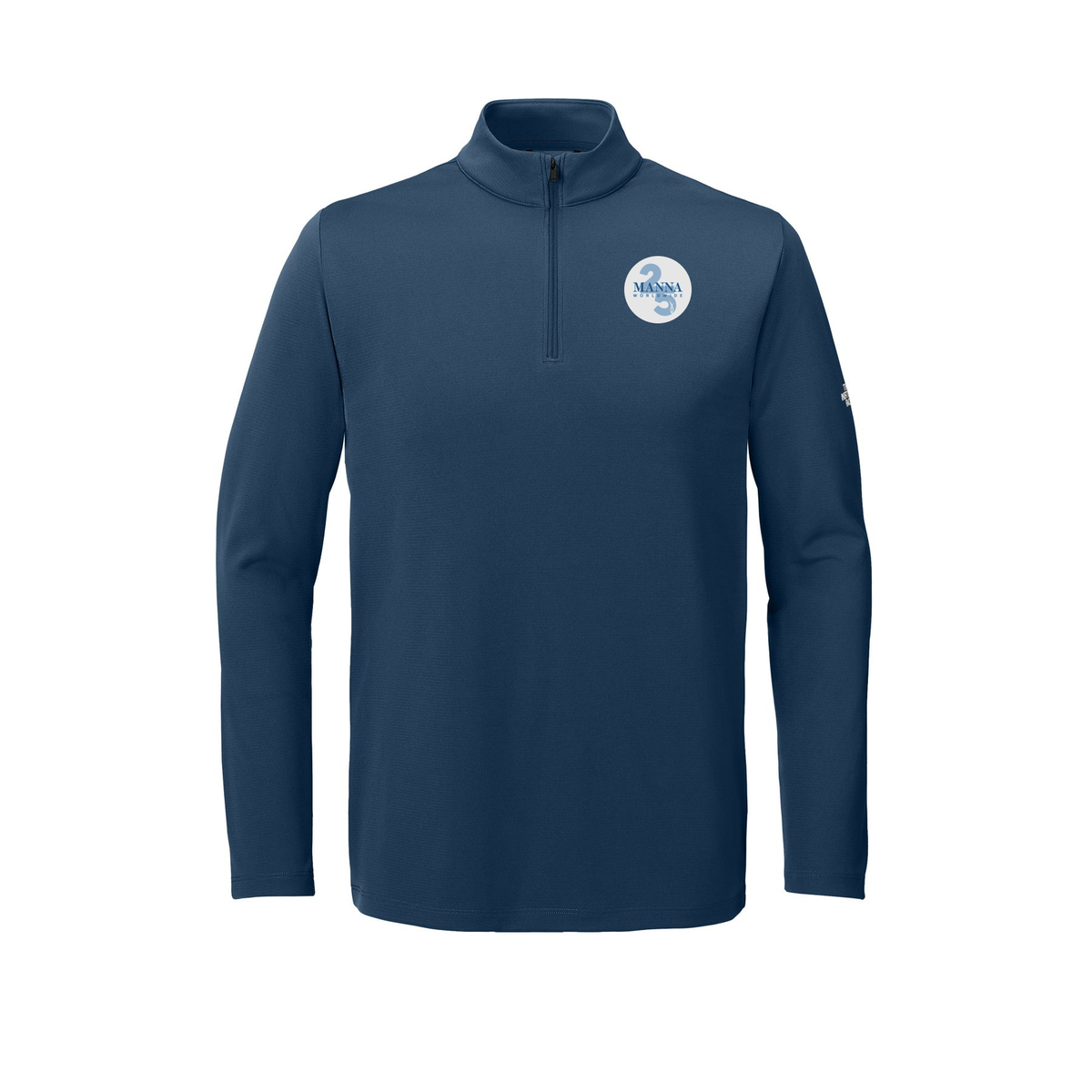mannaworldwide-the-north-face-ambition-14-zip-embroidery-leftchest-NF0A8ENR-shadyblue-flat-front