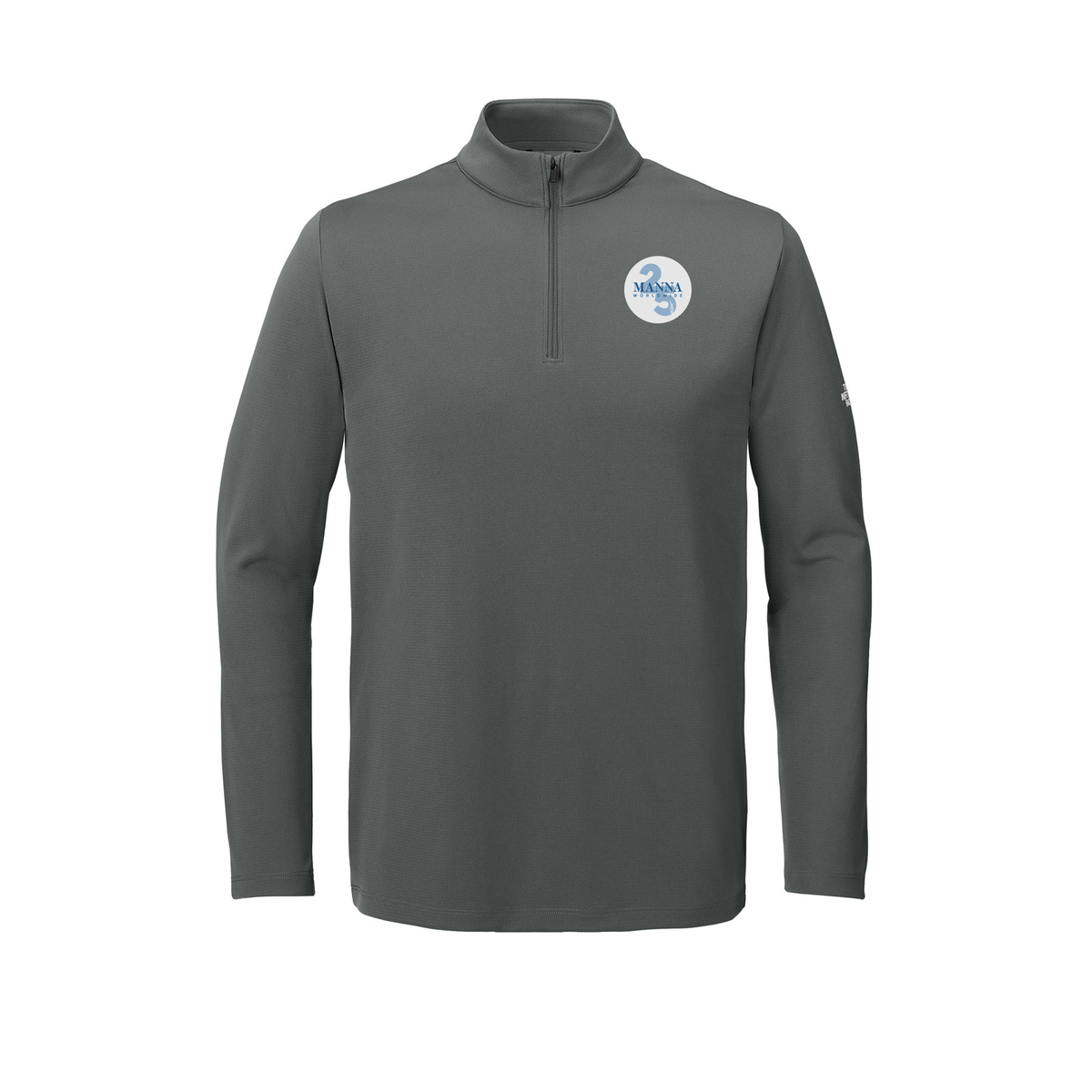 mannaworldwide-the-north-face-ambition-14-zip-embroidery-leftchest-NF0A8ENR-smokedpearlgrey-flat-front