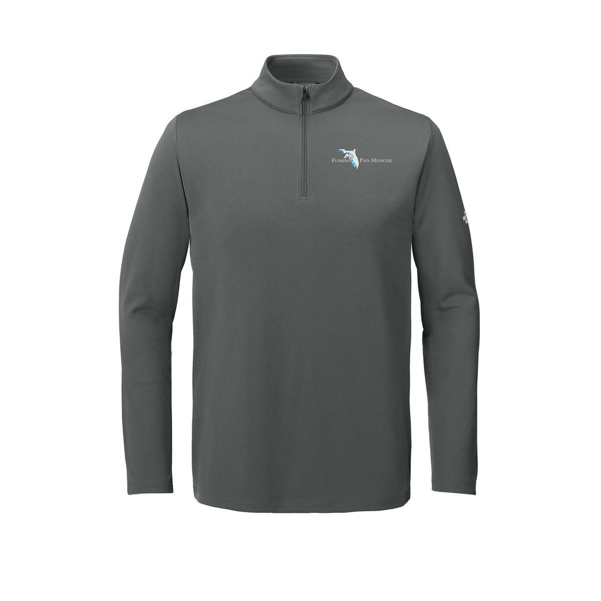 floridapainmedicine-the-north-face-ambition-14-zip-embroidery-leftchest-NF0A8ENR-smokedpearlgrey-flat-front