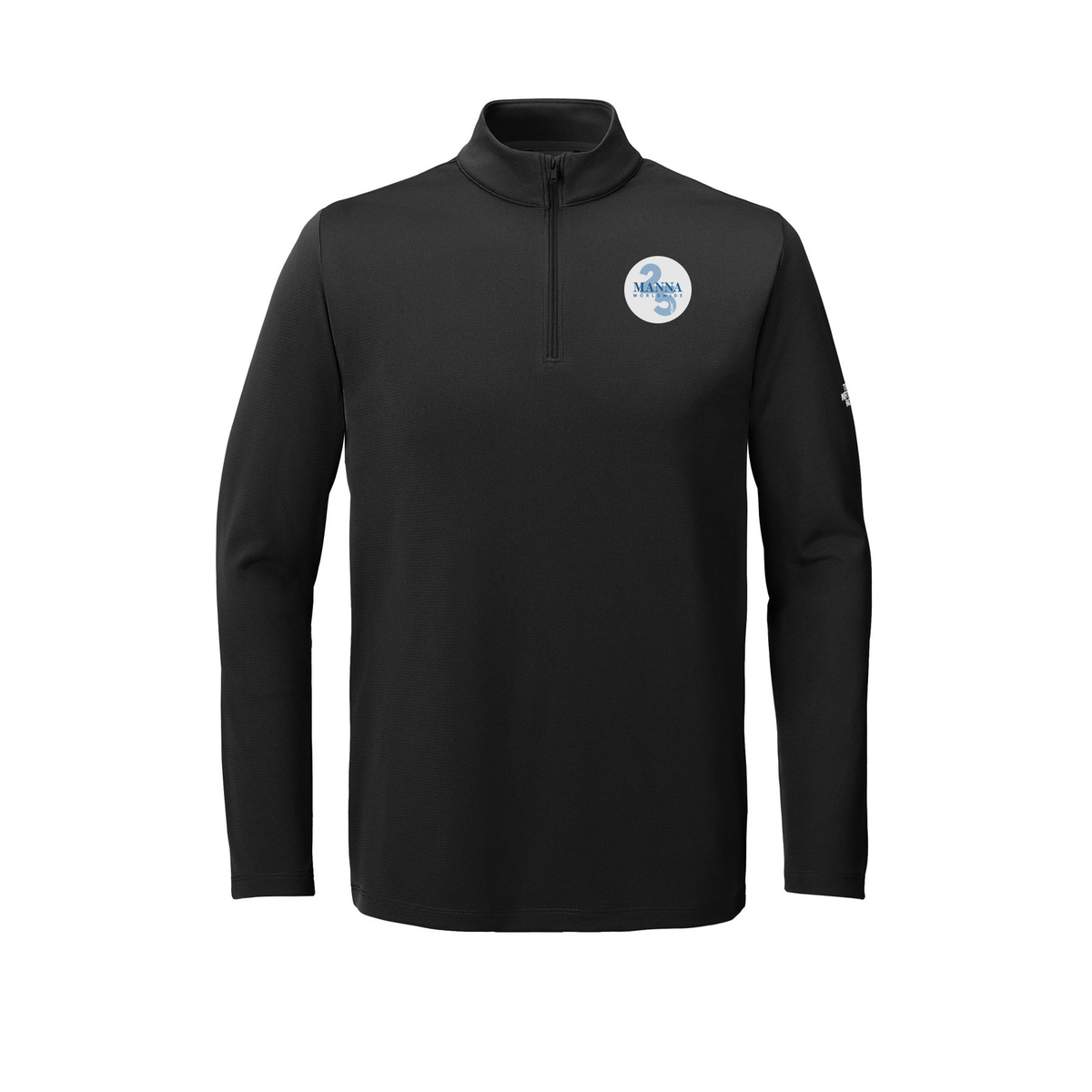mannaworldwide-the-north-face-ambition-14-zip-embroidery-leftchest-NF0A8ENR-tnfblack-flat-front