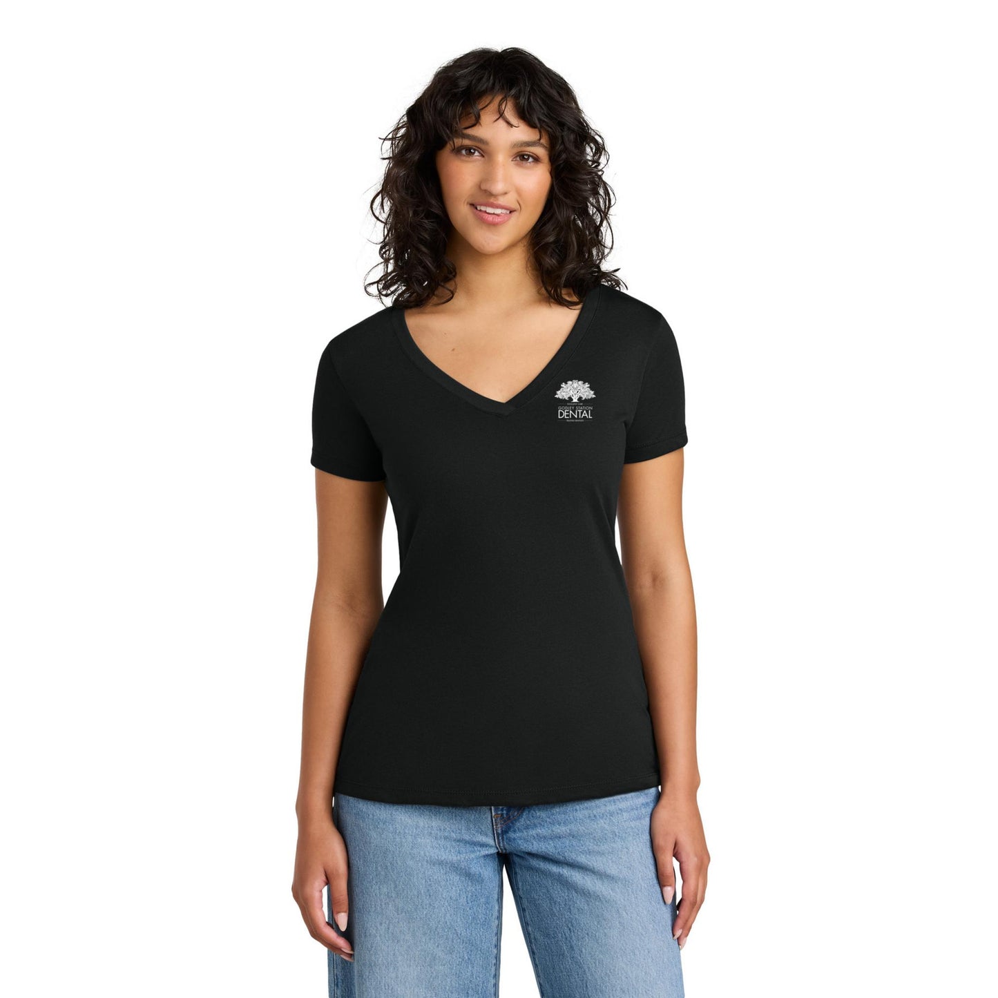 Women's Comfort Fit V-Neck Tee