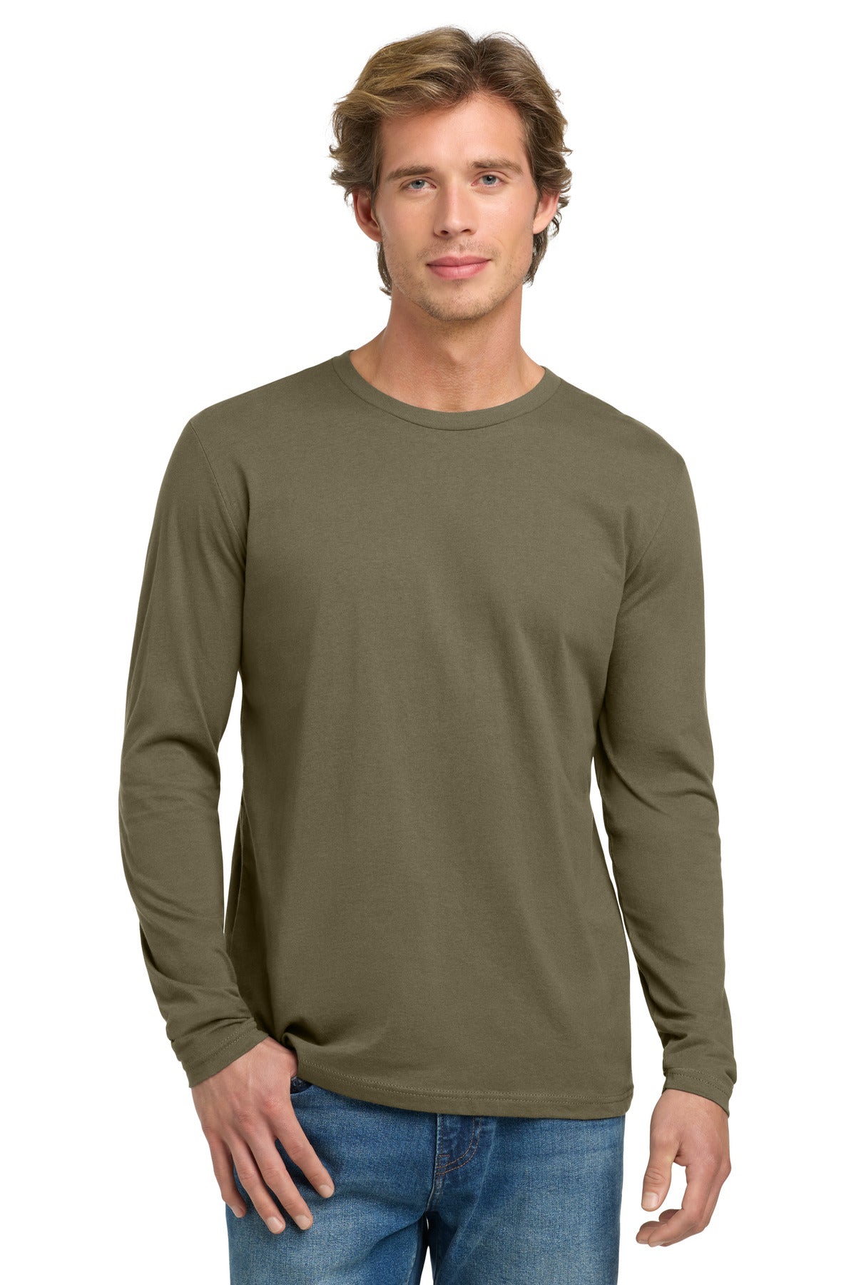 Next Level Apparel® Cotton Long Sleeve Tee. NL3601