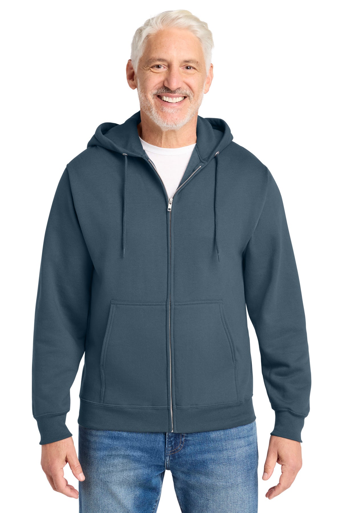 Port & Co® Core Fleece Full-Zip Hooded Sweatshirt. PC78ZH