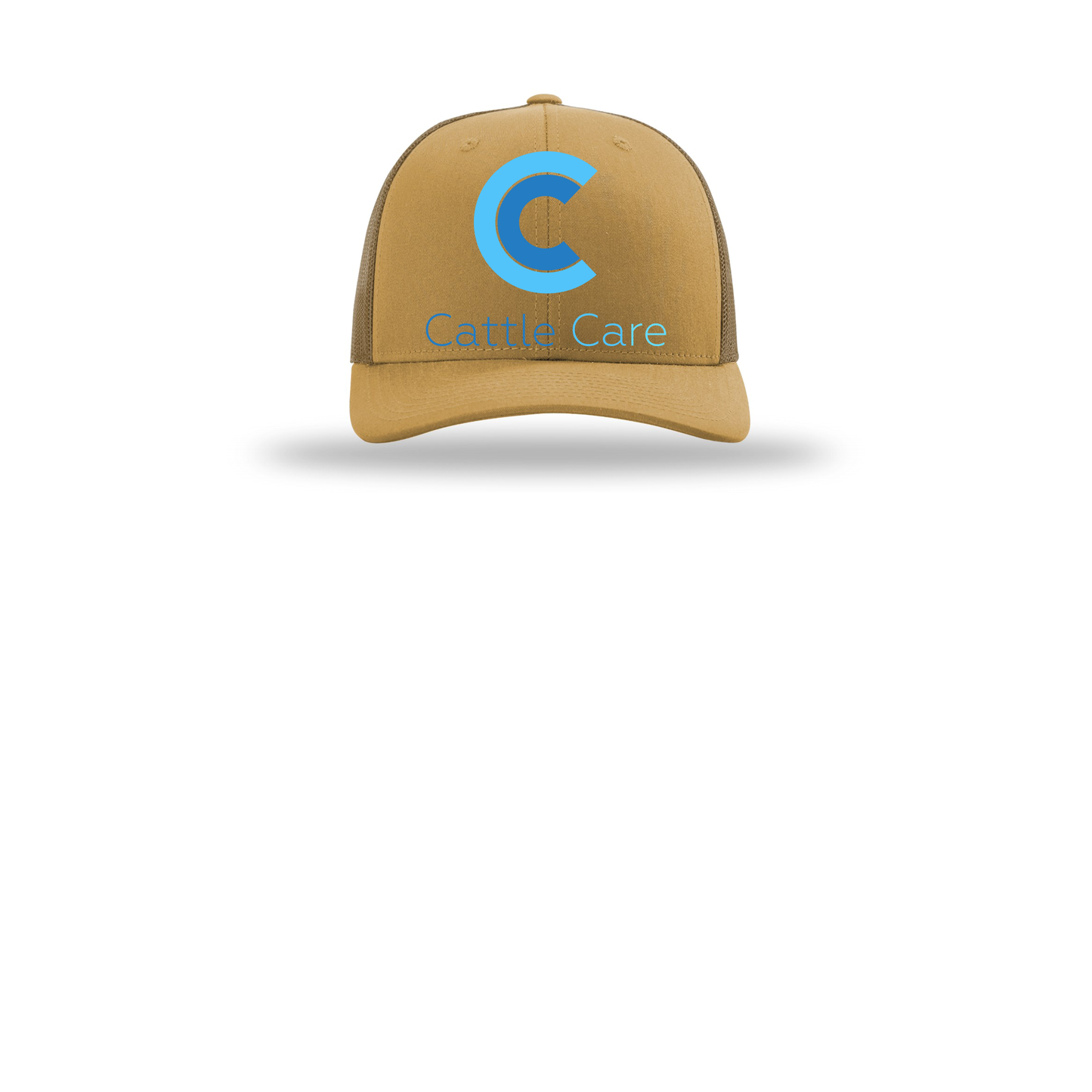 cattle-care-richardson-trucker-cap-embroidery-capfront-R112-ambergold-flat-front
