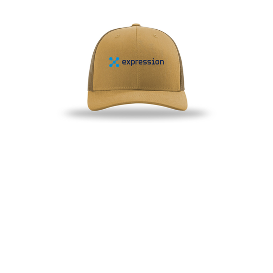 expr-richardson-trucker-cap-embroidery-capfront-R112-ambergold-flat-front