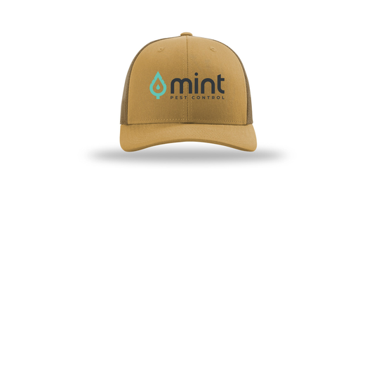 mintpest-richardson-trucker-cap-embroidery-capfront-R112-ambergold-flat-front