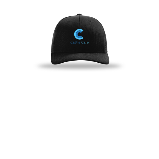 cattle-care-richardson-trucker-cap-embroidery-capfront-R112-black-flat-front