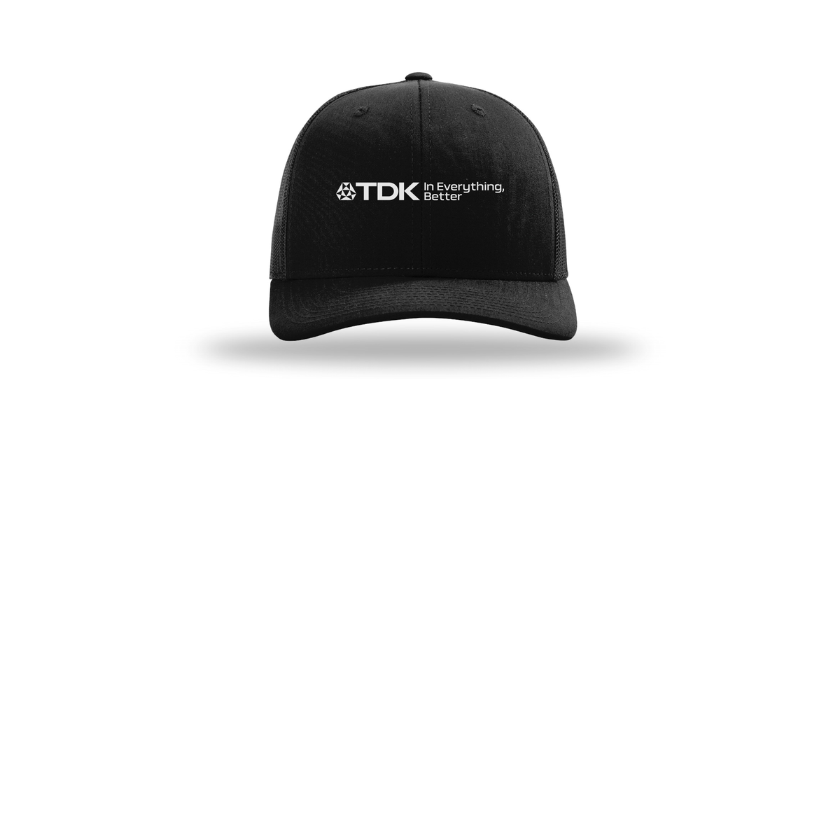 tdk-richardson-trucker-cap-embroidery-capfront-R112-black-flat-front