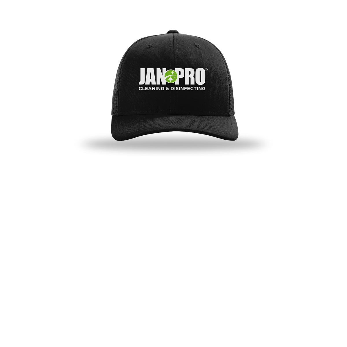 jan-pro-richardson-trucker-cap-embroidery-capfront-R112-black-flat-front