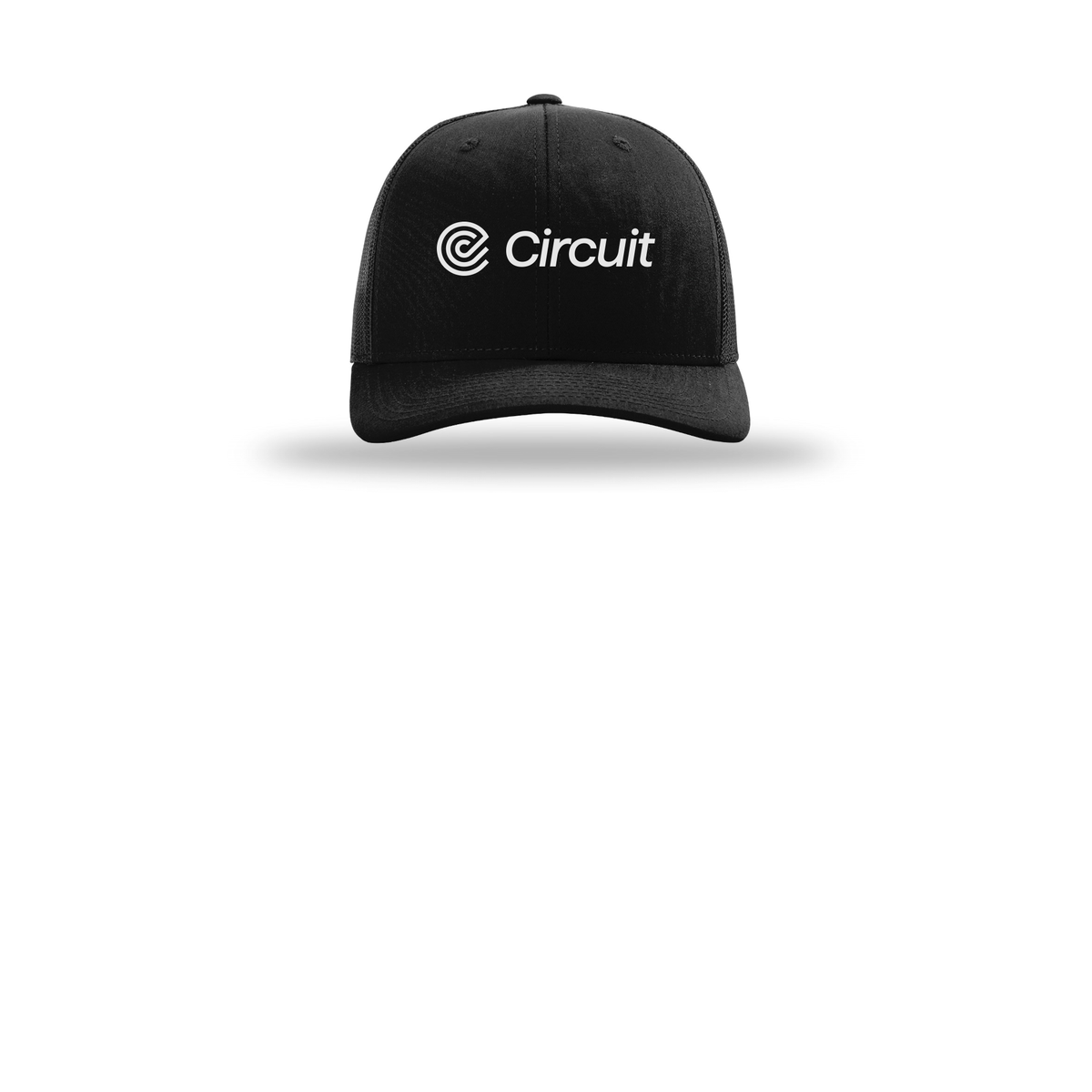 ridecircuit-richardson-trucker-cap-embroidery-capfront-R112-black-flat-front