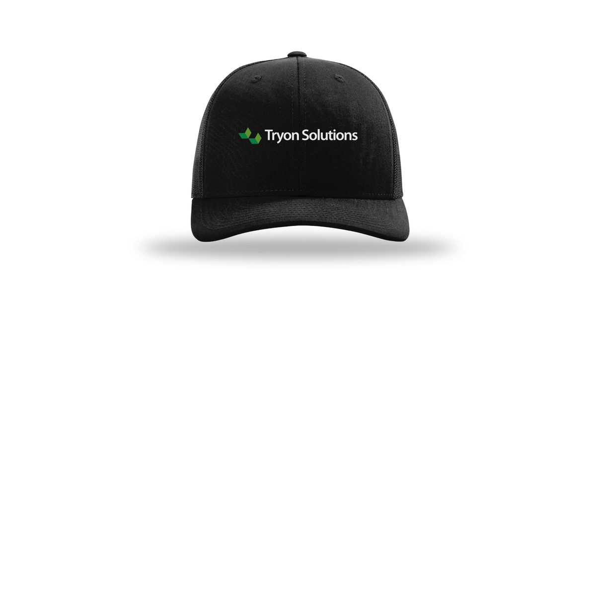 tryonsolutions-richardson-trucker-cap-embroidery-capfront-R112-black-flat-front