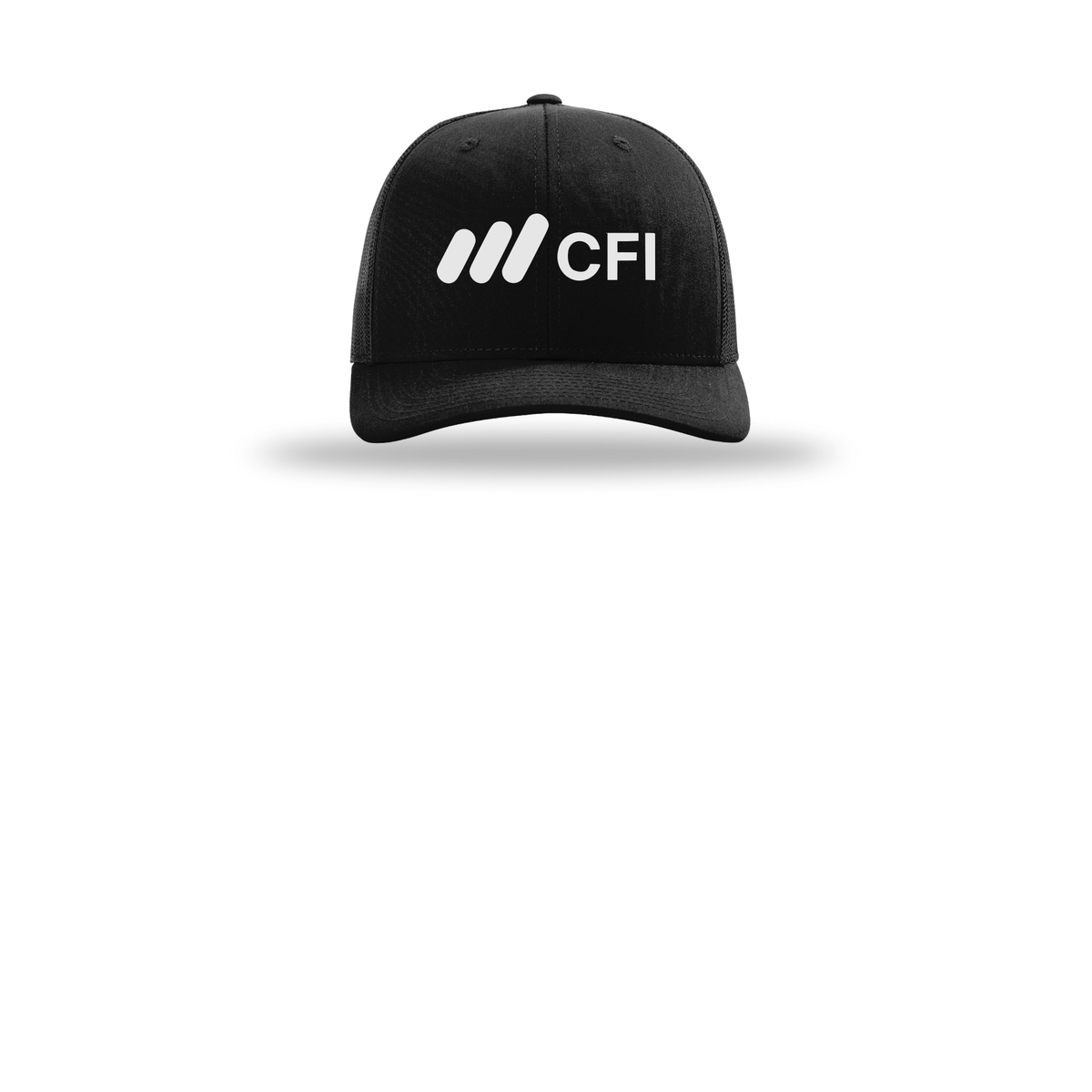 corporatefinanceinstitute-richardson-trucker-cap-embroidery-capfront-R112-black-flat-front