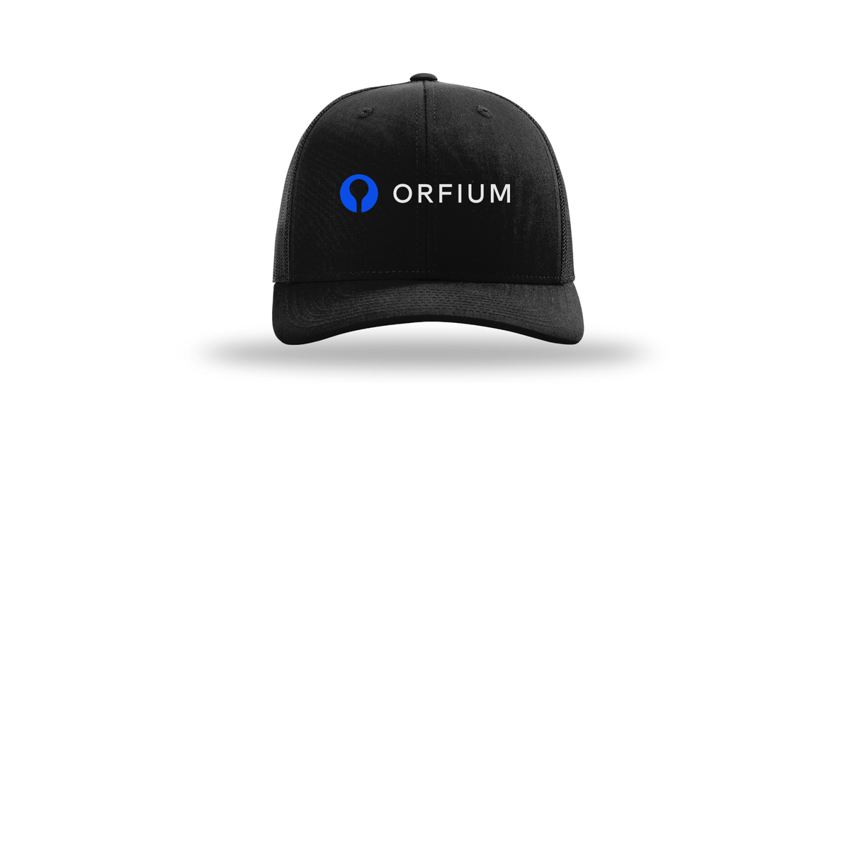 orfium-richardson-trucker-cap-embroidery-capfront-R112-black-flat-front