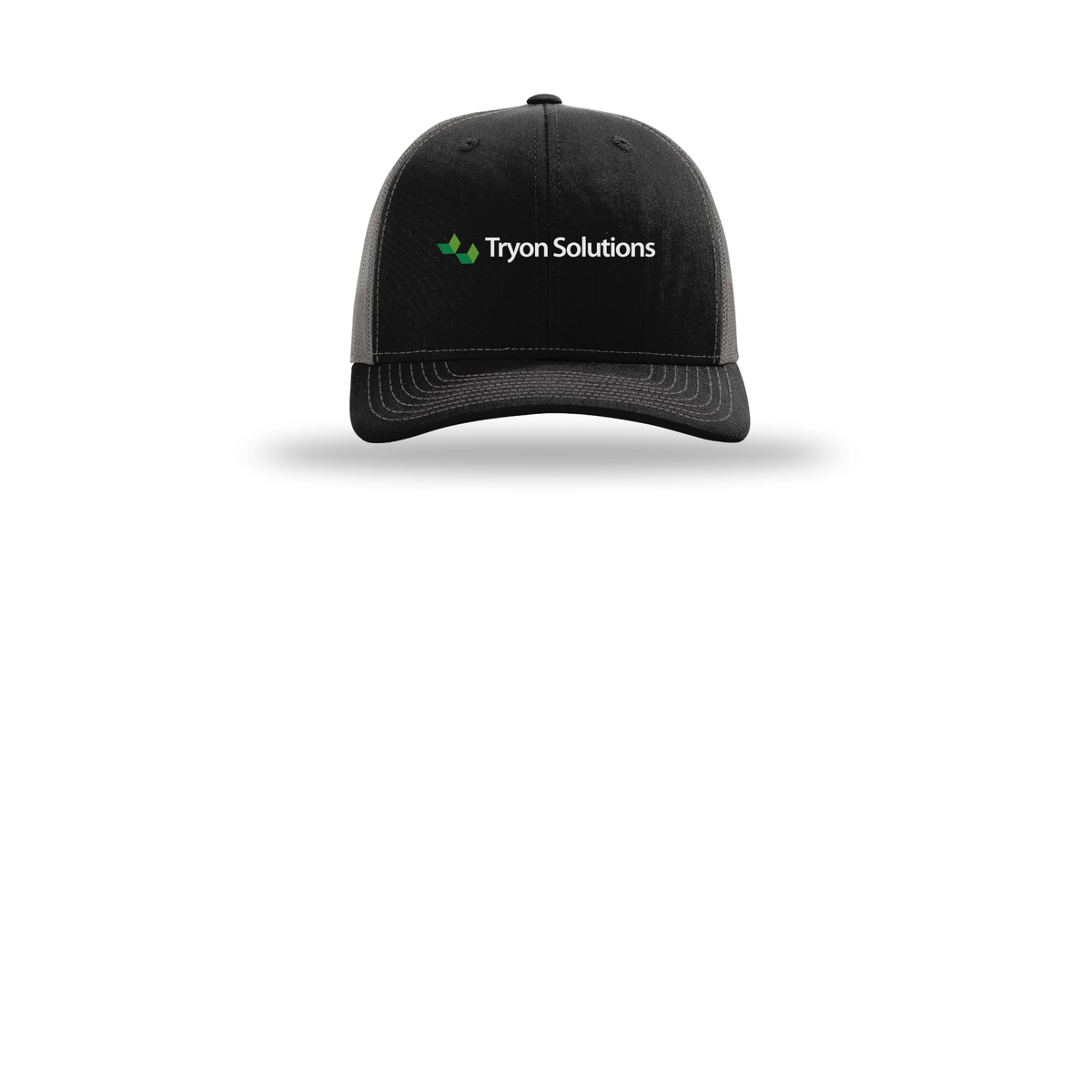 tryonsolutions-richardson-trucker-cap-embroidery-capfront-R112-blackcharcoal-flat-front