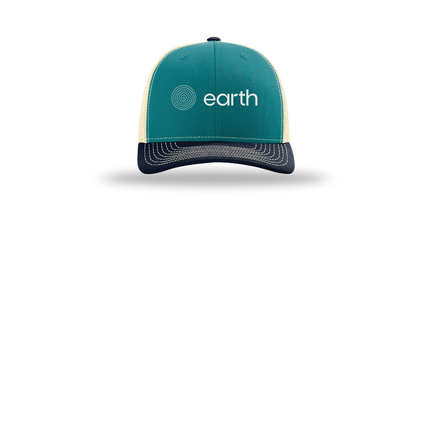earthfuneral-richardson-trucker-cap-embroidery-capfront-R112-bluetealbirchnavy-flat-front