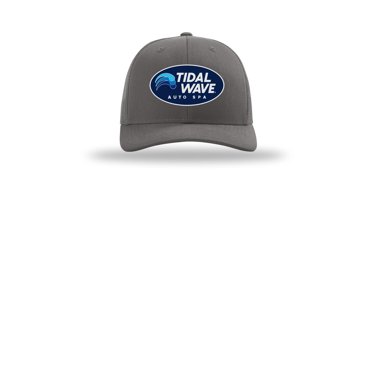 tidalwaveautospa-richardson-trucker-cap-embroidery-capfront-R112-charcoal-flat-front