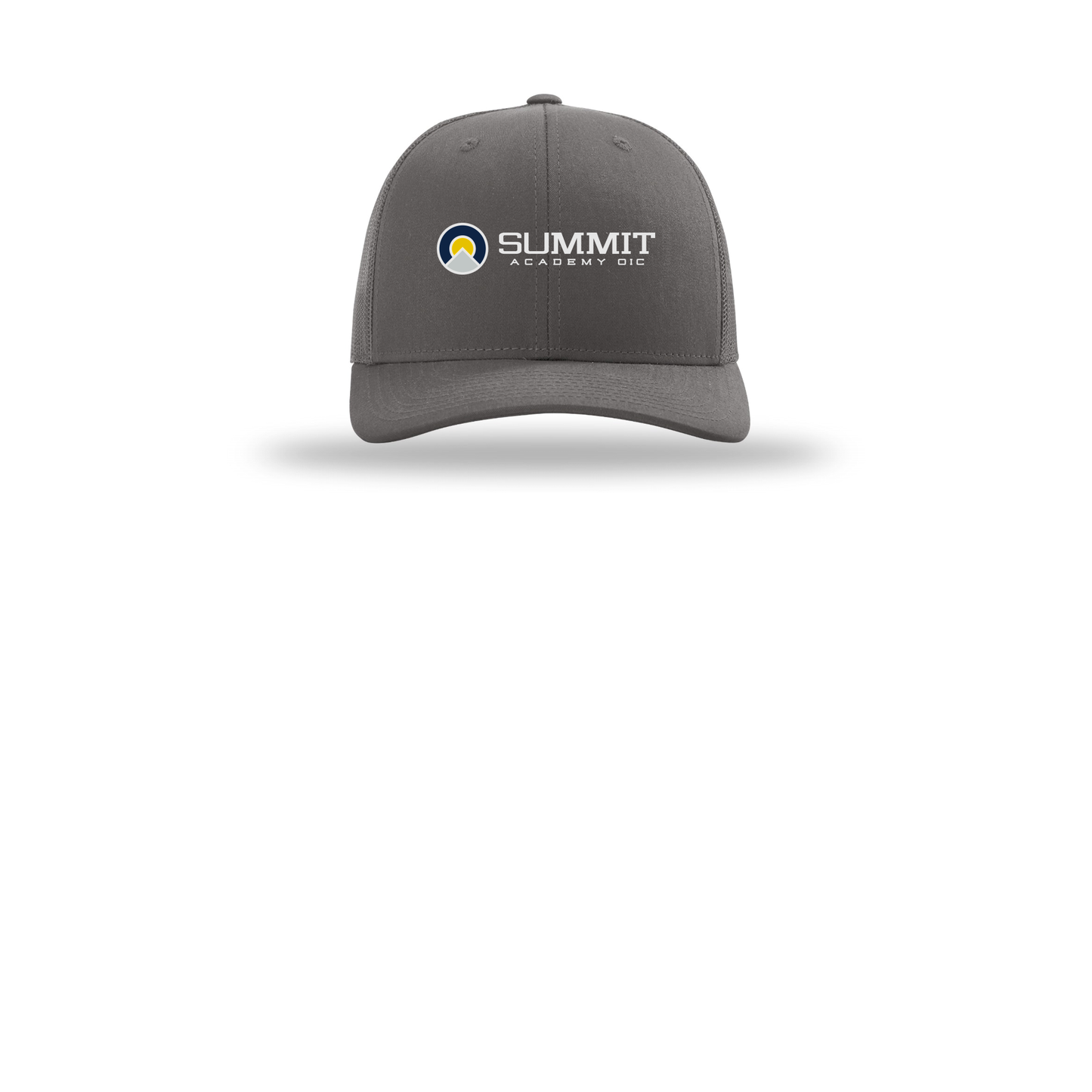 saoic-richardson-trucker-cap-embroidery-capfront-R112-charcoal-flat-front