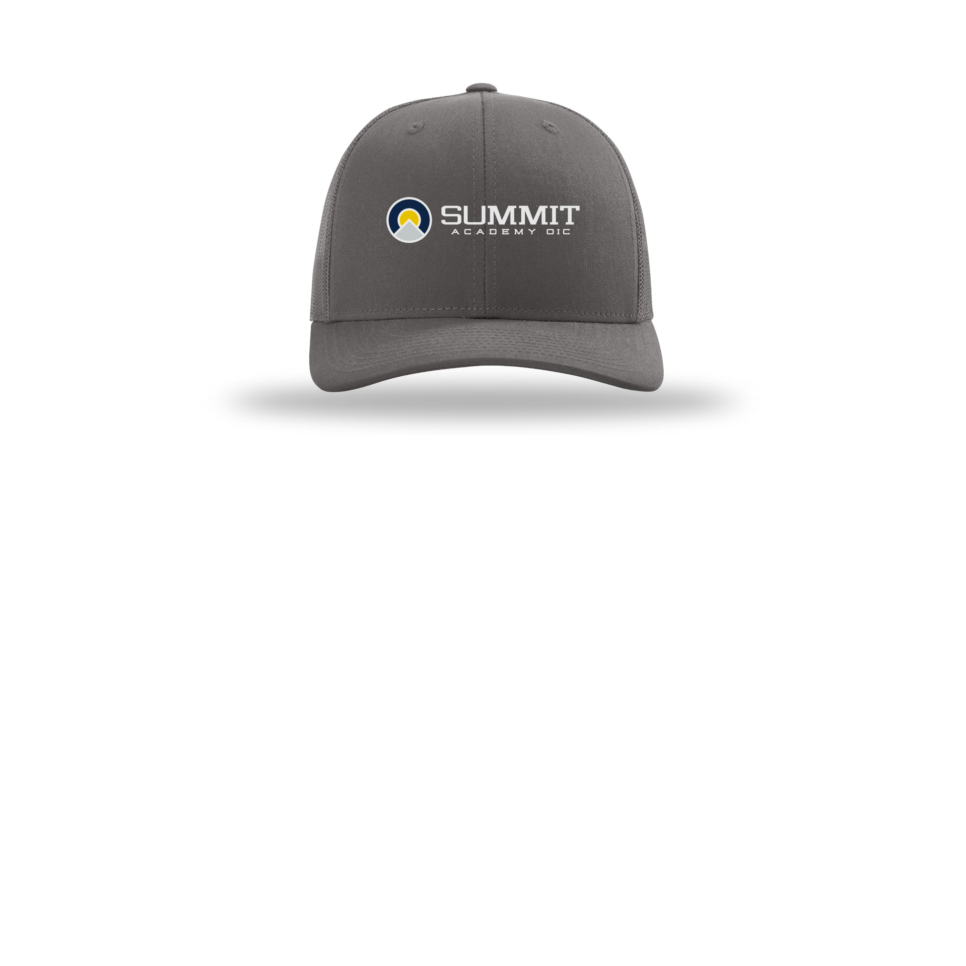 saoic-richardson-trucker-cap-embroidery-capfront-R112-charcoal-flat-front