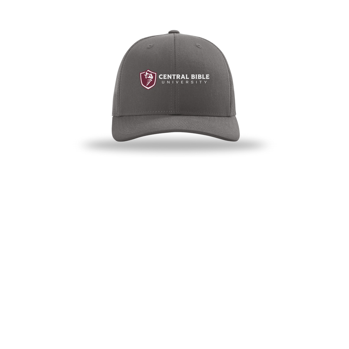 centralbible-richardson-trucker-cap-embroidery-capfront-R112-charcoal-flat-front