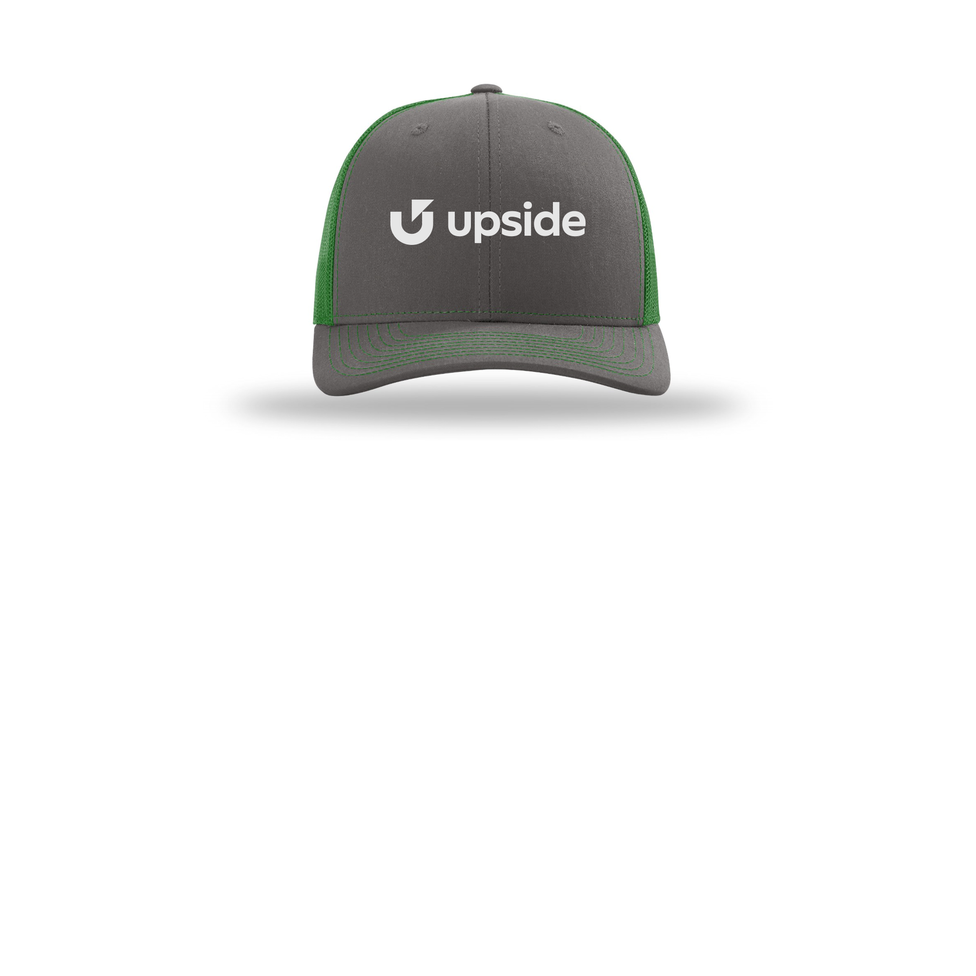 upside-richardson-trucker-cap-embroidery-capfront-R112-charcoalkelly-flat-front