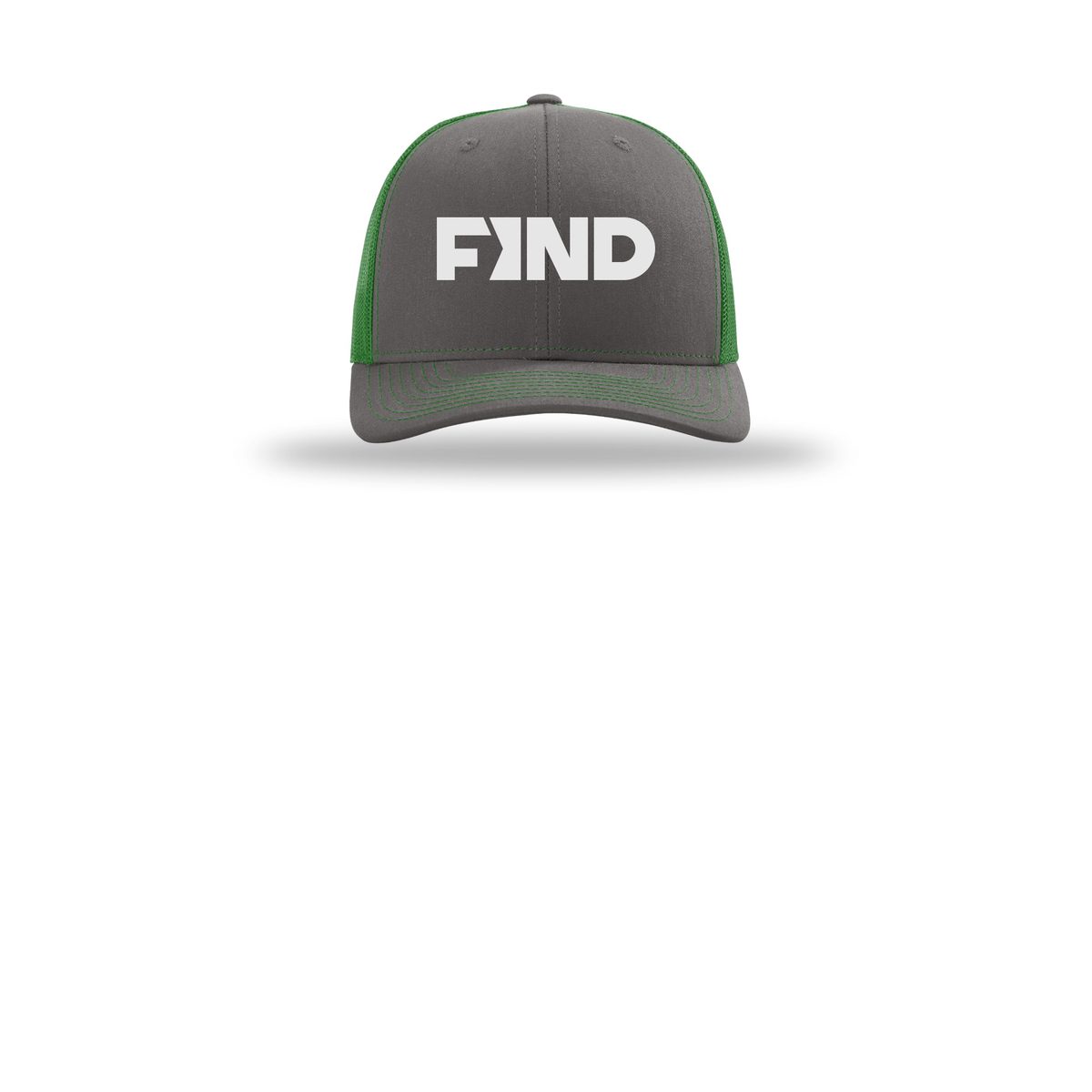 findrealestate-richardson-trucker-cap-embroidery-capfront-R112-charcoalkelly-flat-front