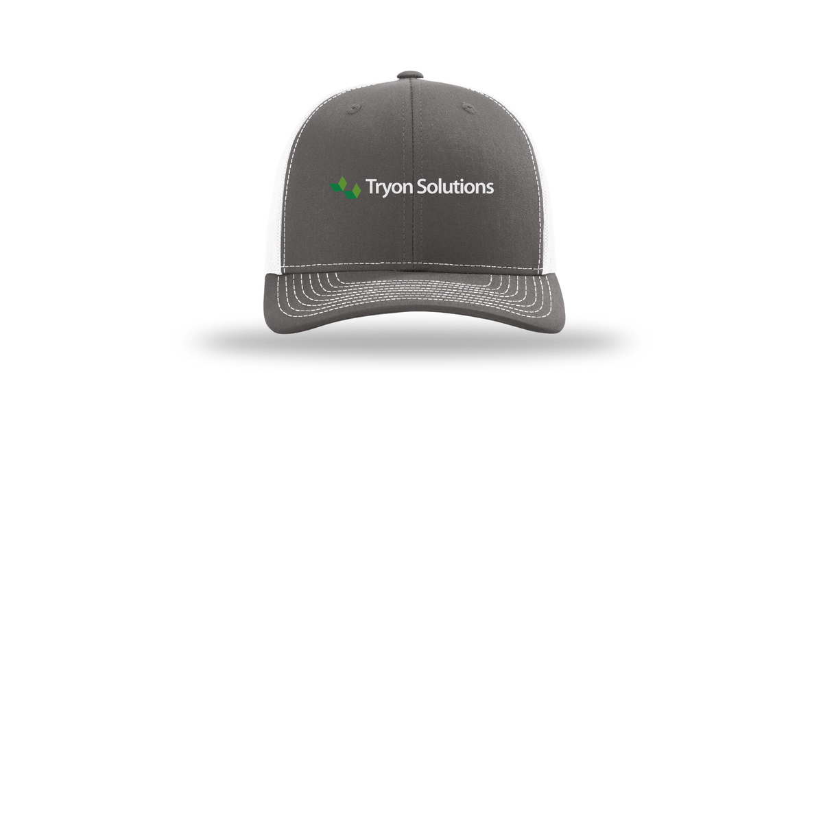 tryonsolutions-richardson-trucker-cap-embroidery-capfront-R112-charcoalwhite-flat-front