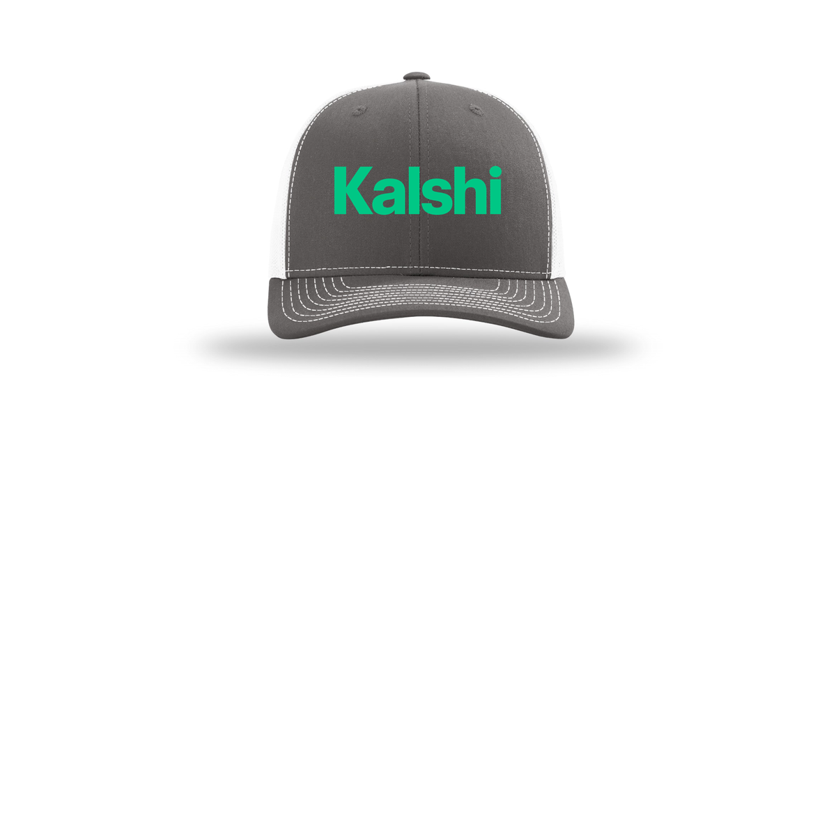 kalshi-richardson-trucker-cap-embroidery-capfront-R112-charcoalwhite-flat-front