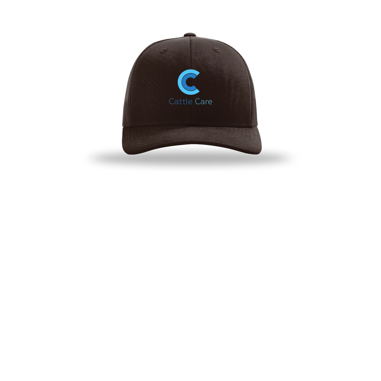 cattle-care-richardson-trucker-cap-embroidery-capfront-R112-coffee-flat-front