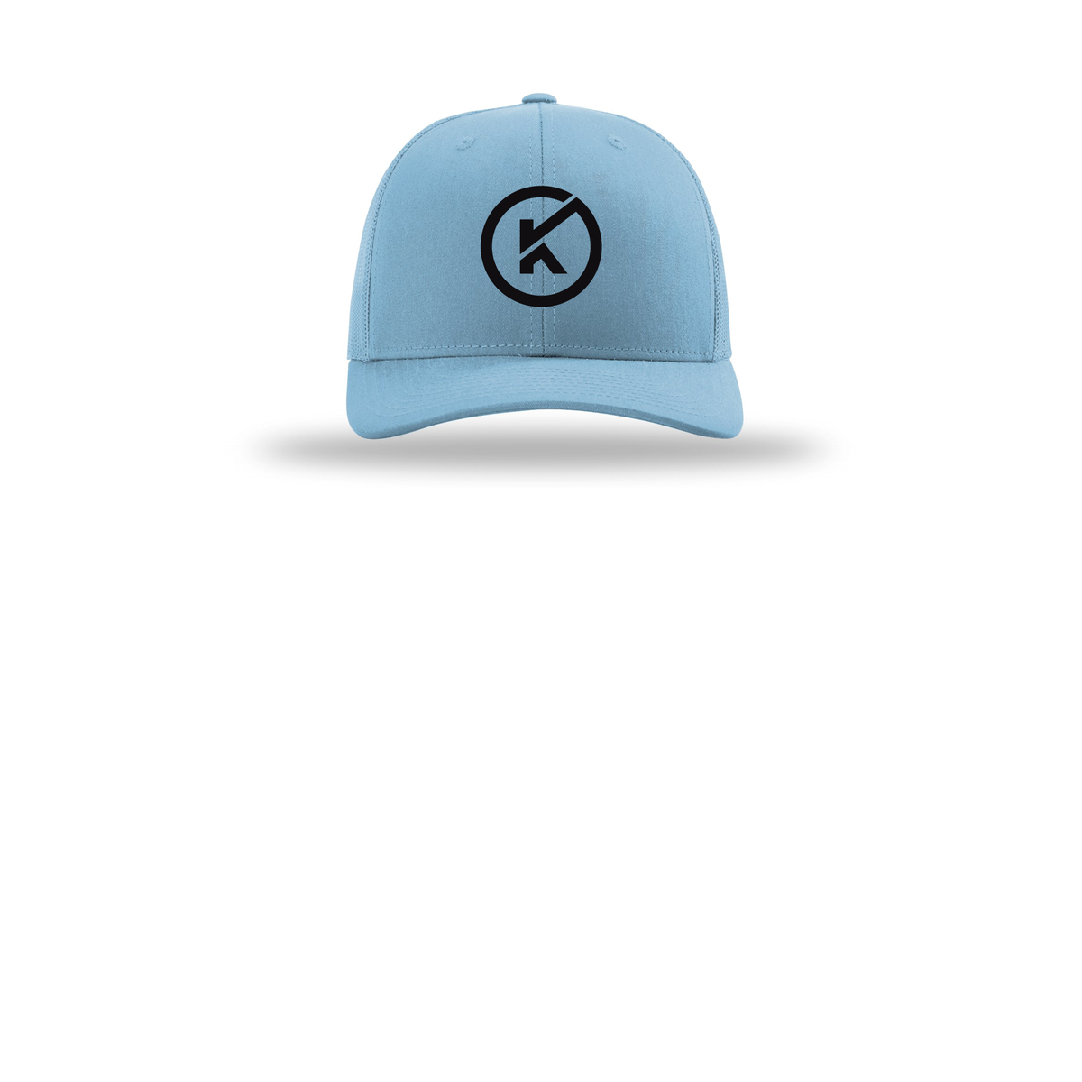 kitmanlabs-richardson-trucker-cap-embroidery-capfront-R112-columbiablue-flat-front