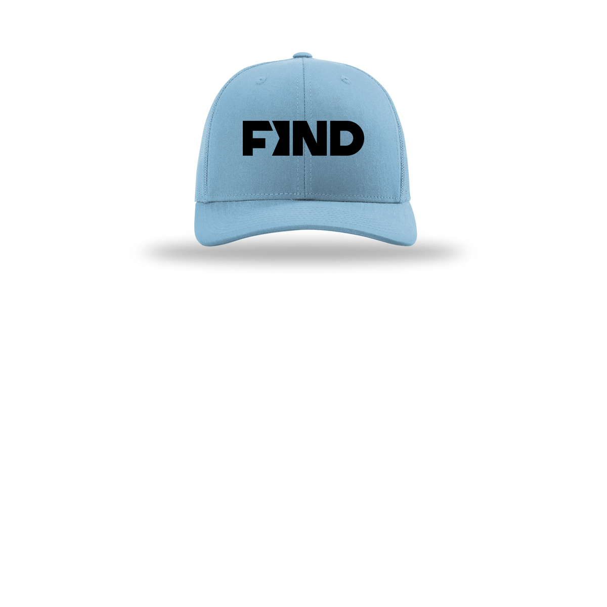 findrealestate-richardson-trucker-cap-embroidery-capfront-R112-columbiablue-flat-front