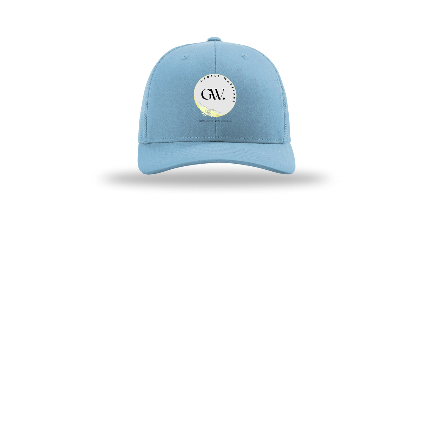 gentle-warriors-richardson-trucker-cap-embroidery-capfront-R112-columbiablue-flat-front