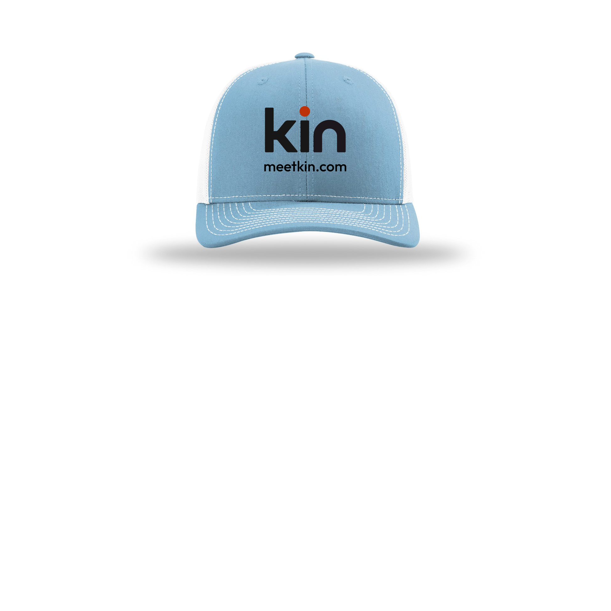 kin-richardson-trucker-cap-embroidery-capfront-R112-columbiabluewhite-flat-front