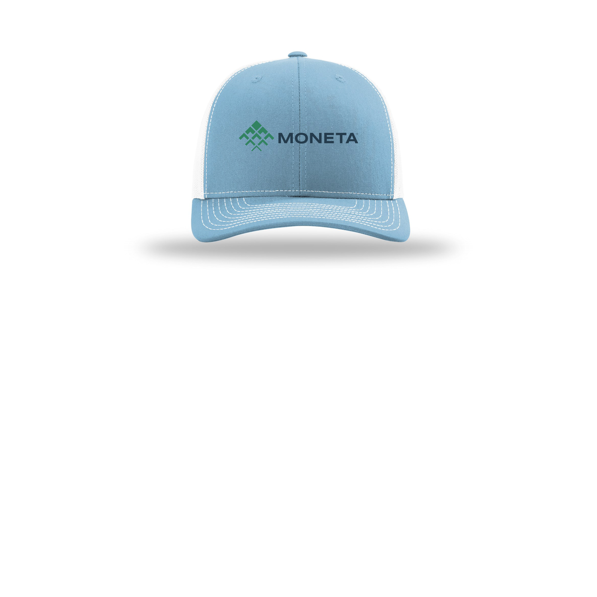 monetagroup-richardson-trucker-cap-embroidery-capfront-R112-columbiabluewhite-flat-front
